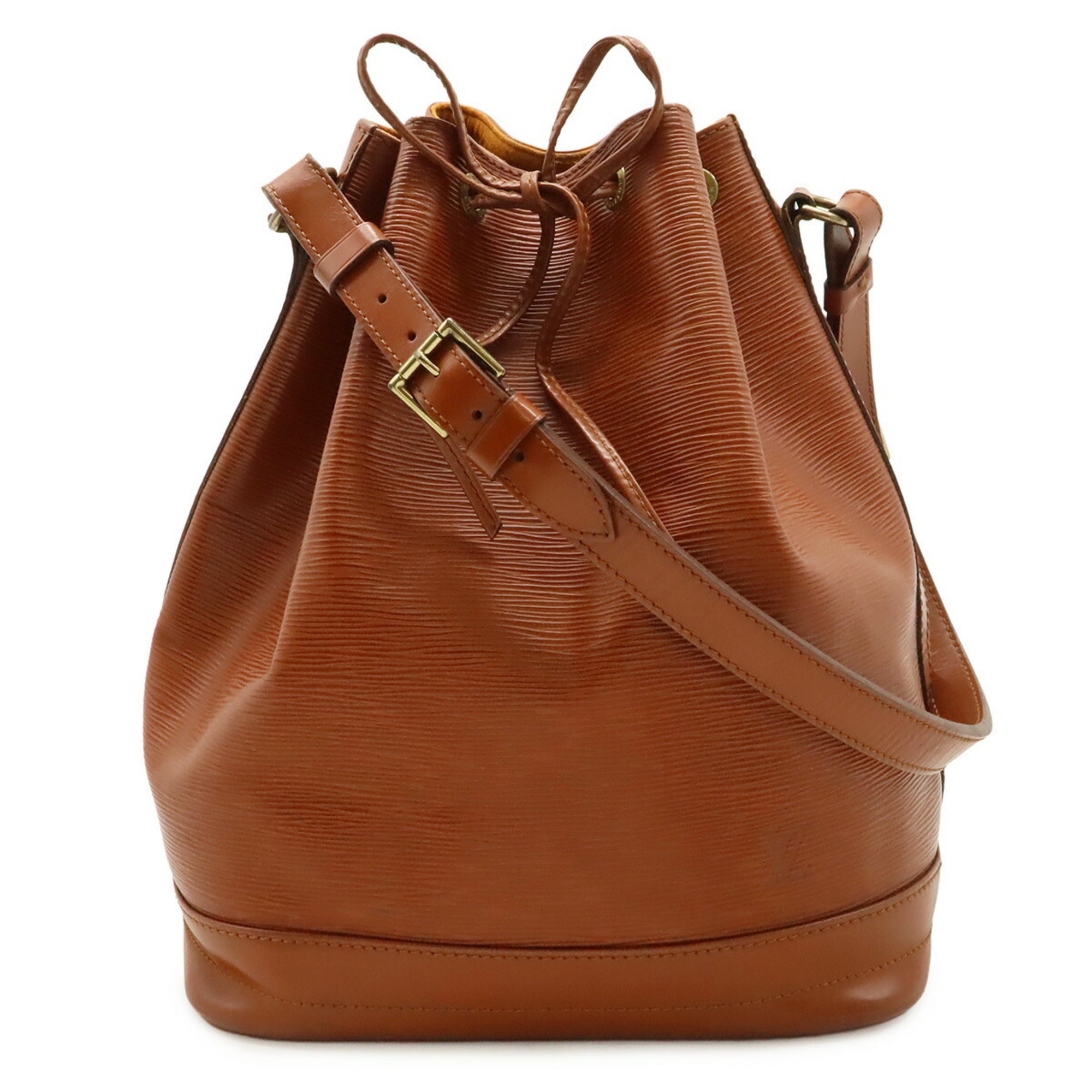 Louis Vuitton Brown Leather Shoulder Bag (Pre-Owned)