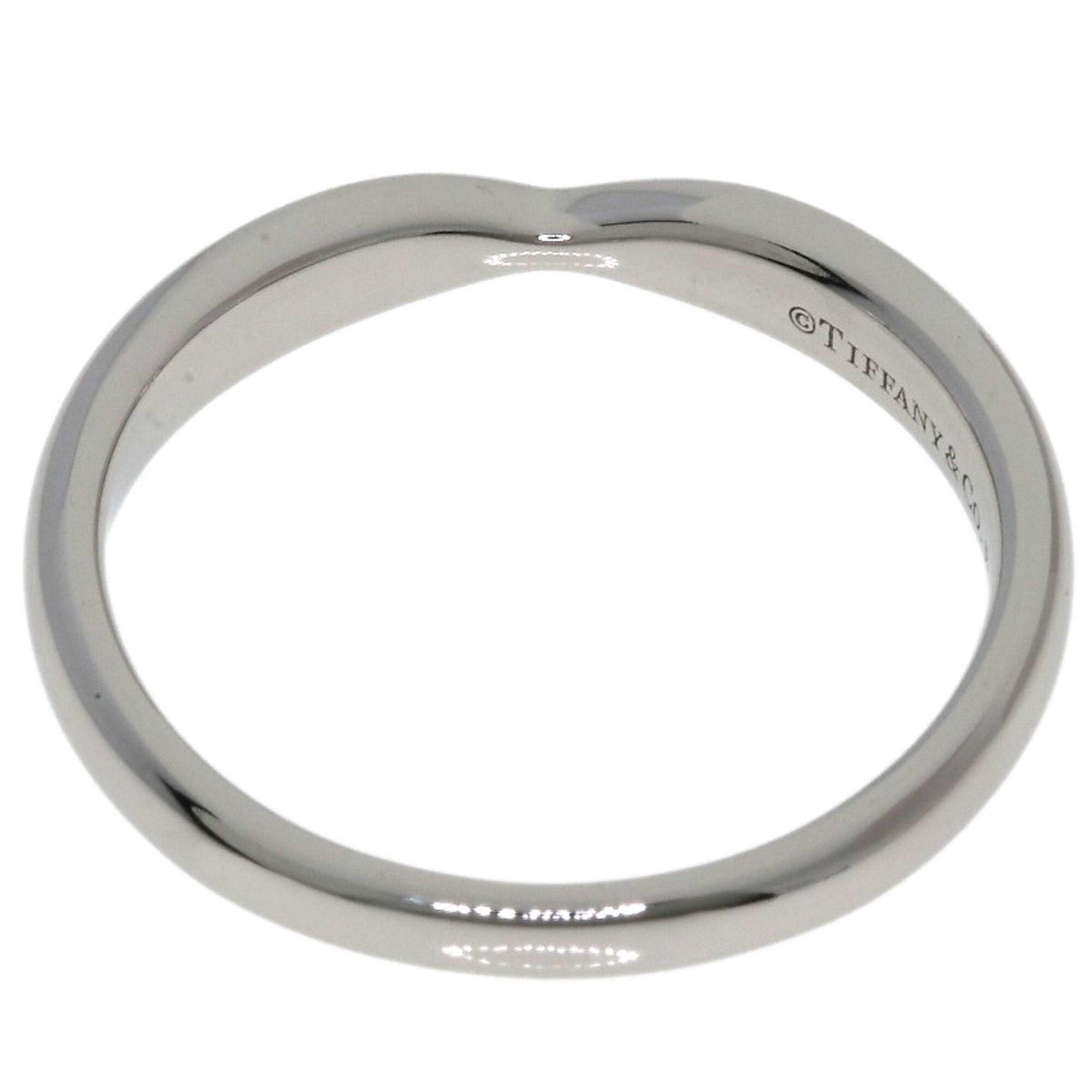 Tiffany Platinum 950 Band Ring (Pre-Owned)