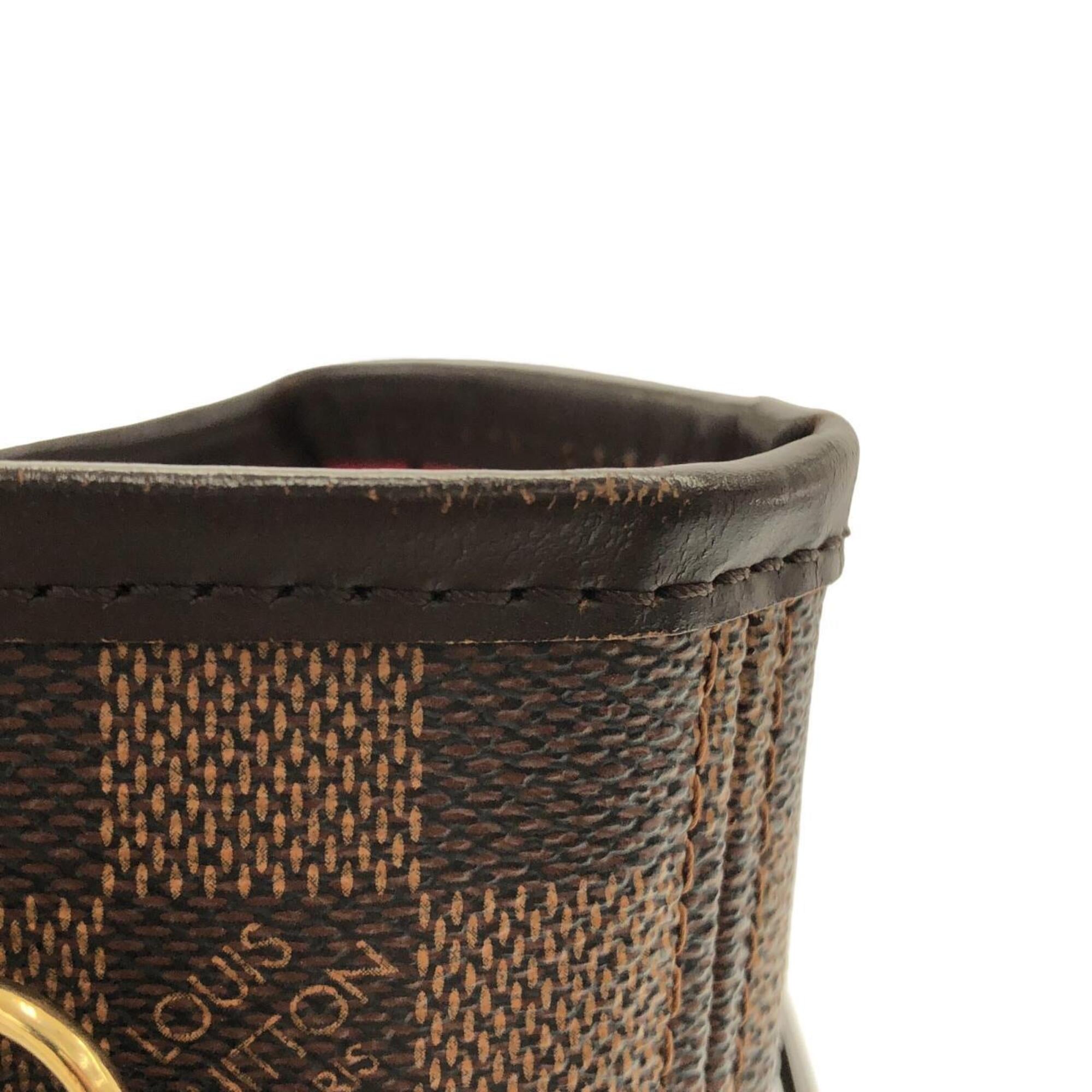Louis Vuitton Brown Coated Canvas Handbag (Pre-Owned)