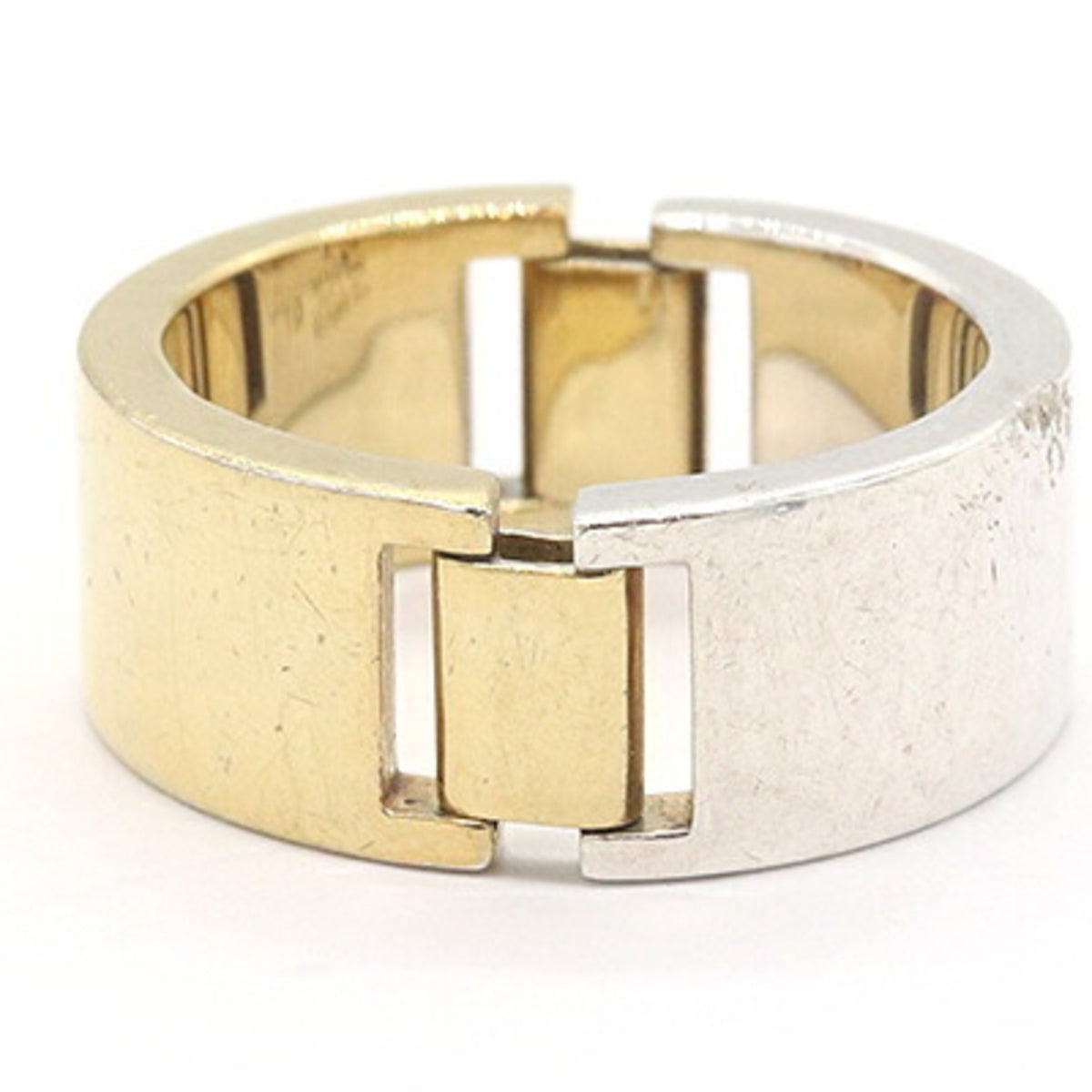 Bottega Veneta Gold Silver Sterling Silver 925 (Pre-Owned)