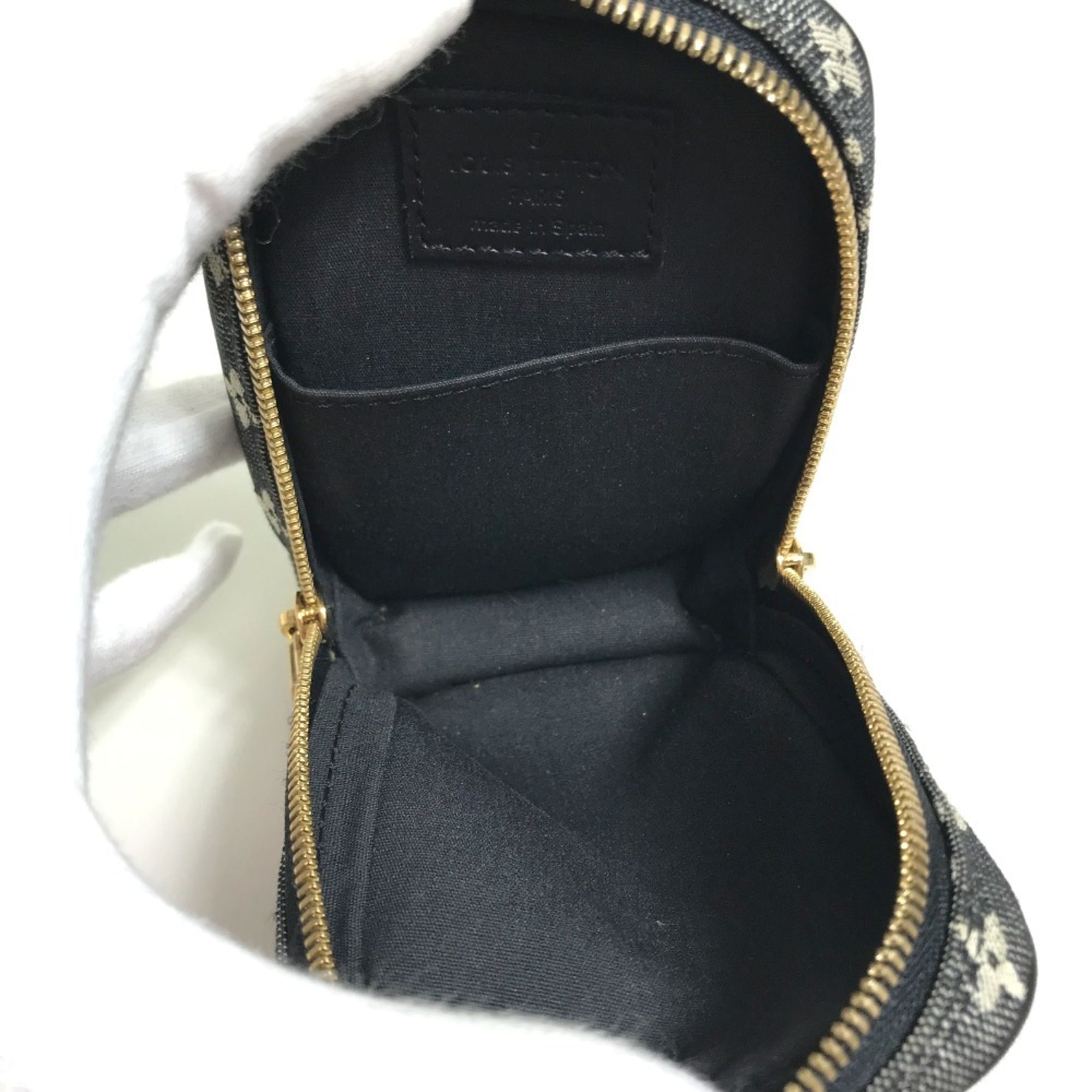 Louis Vuitton Monogram Mini Gray Monogram Mini Pouch (Pre-Owned)