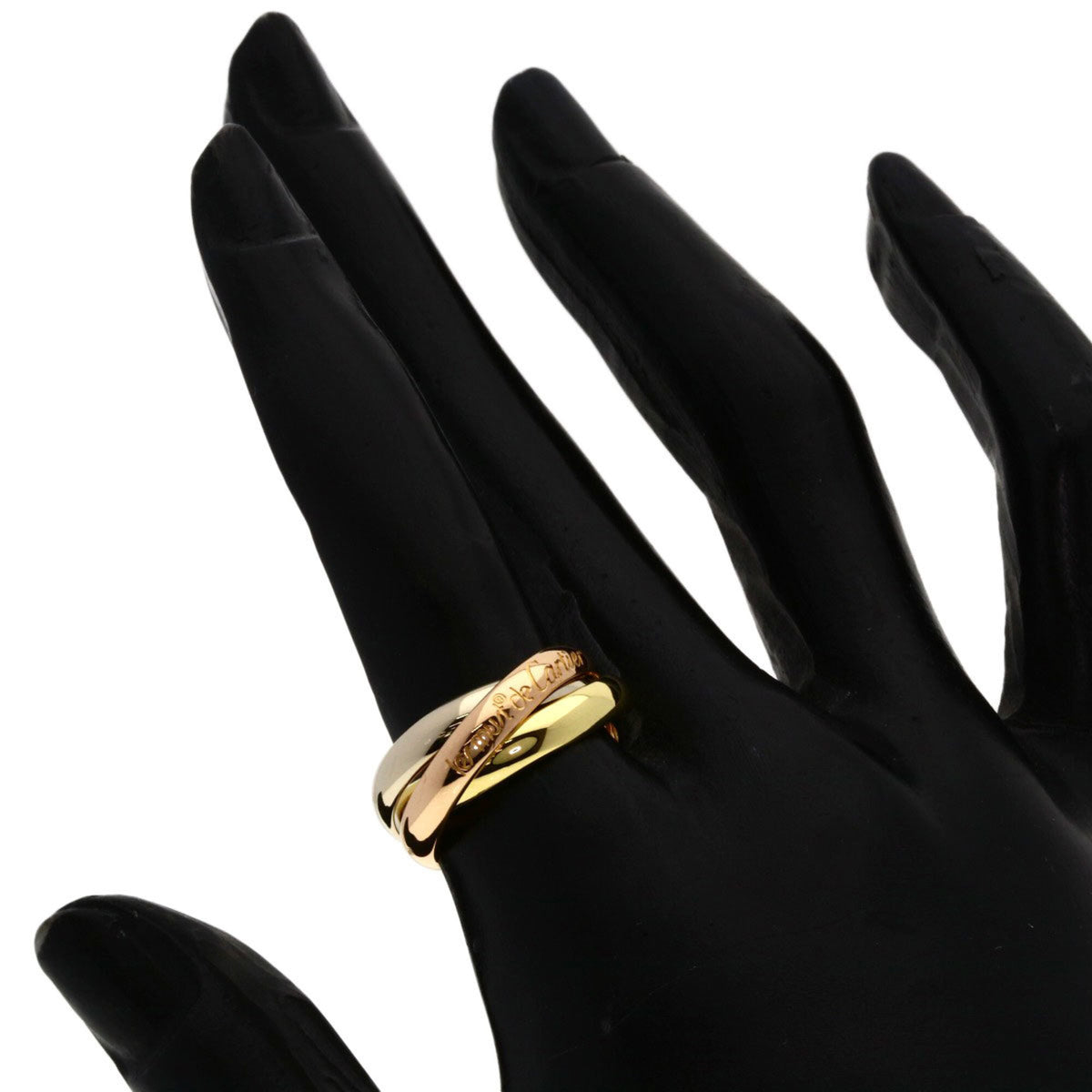 Cartier Yellow Gold (18K) Pink Gold (18K) White Gold (18K) Band Ring (Pre-Owned)