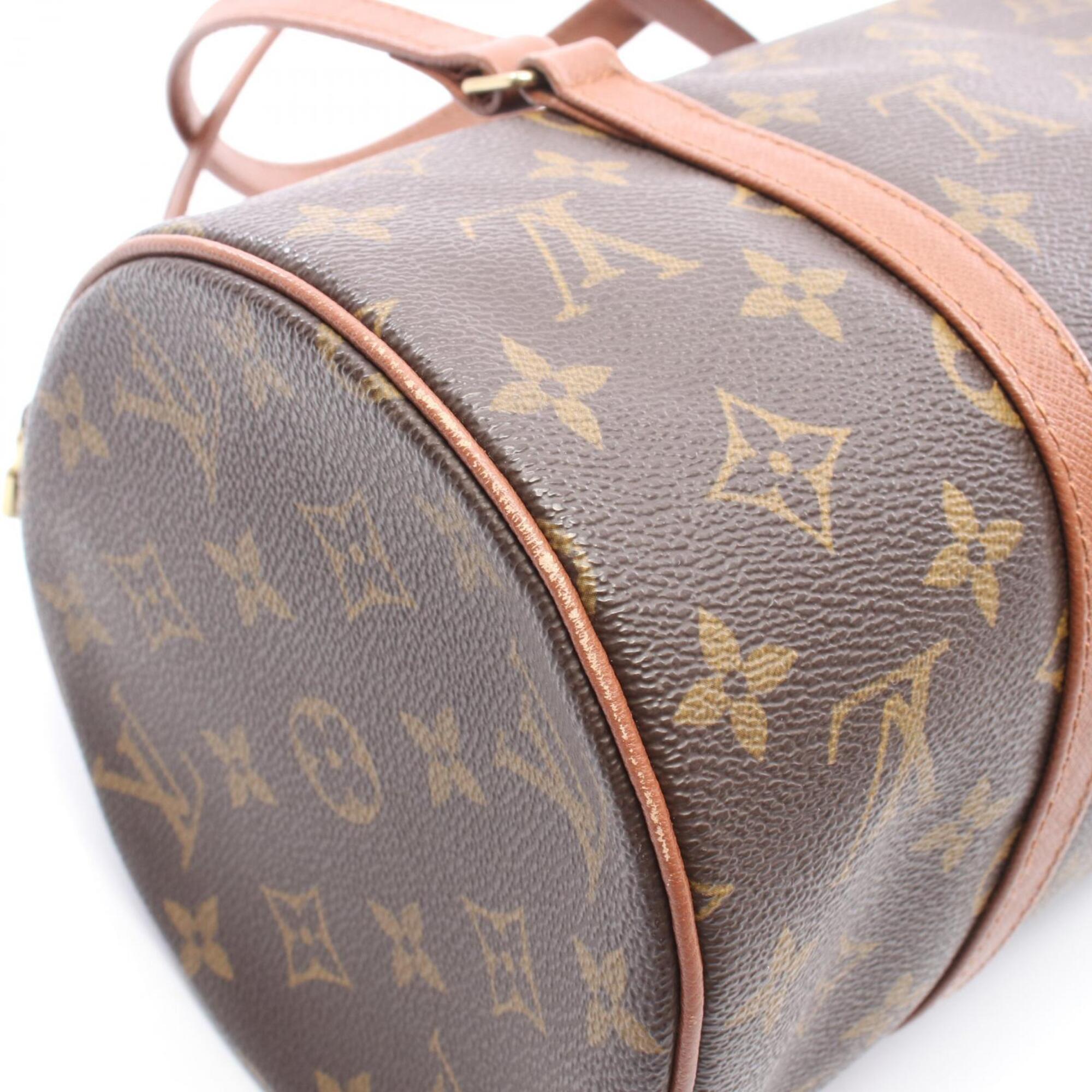 Louis Vuitton Brown Monogram Coated Canvas Handbag (Pre-Owned)