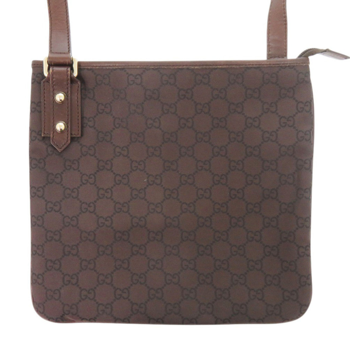 Gucci Brown Gg Supreme Shoulder Bag (Pre-Owned)