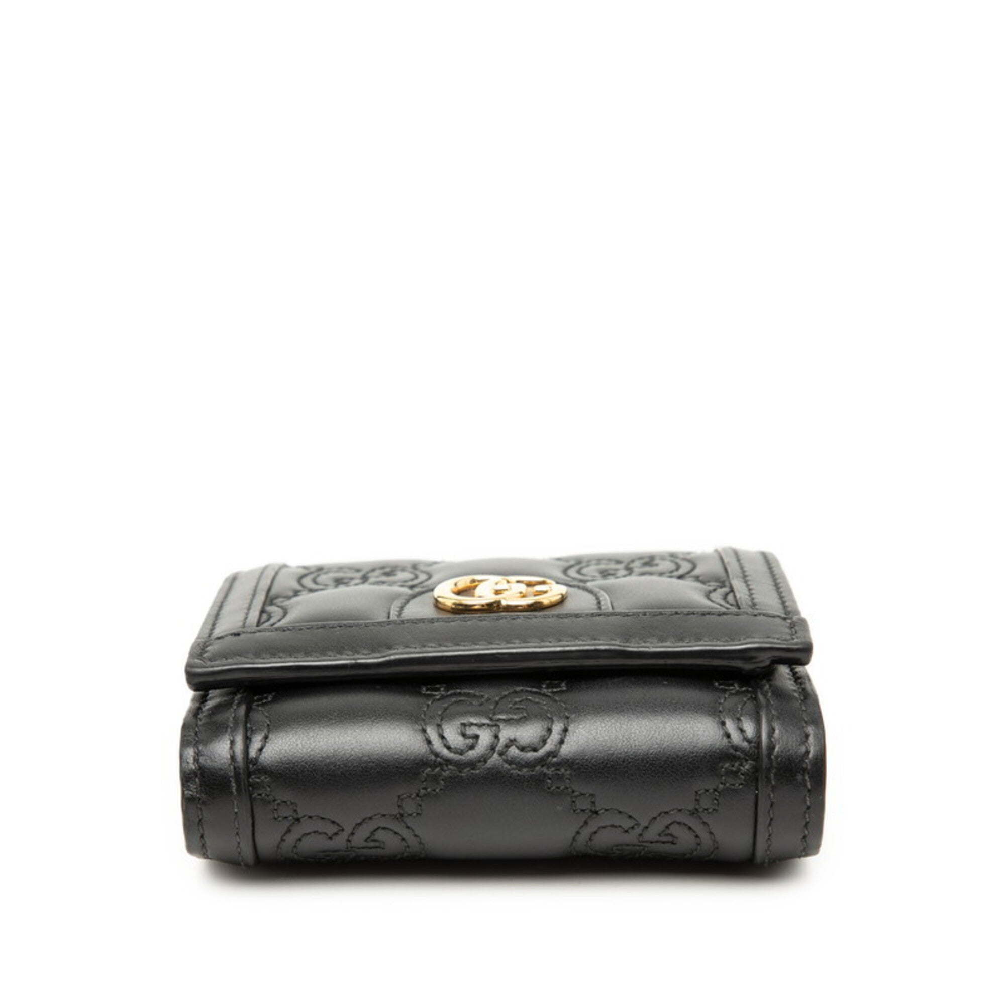 Gucci Black Leather Wallet (Bi-Fold) (Pre-Owned)
