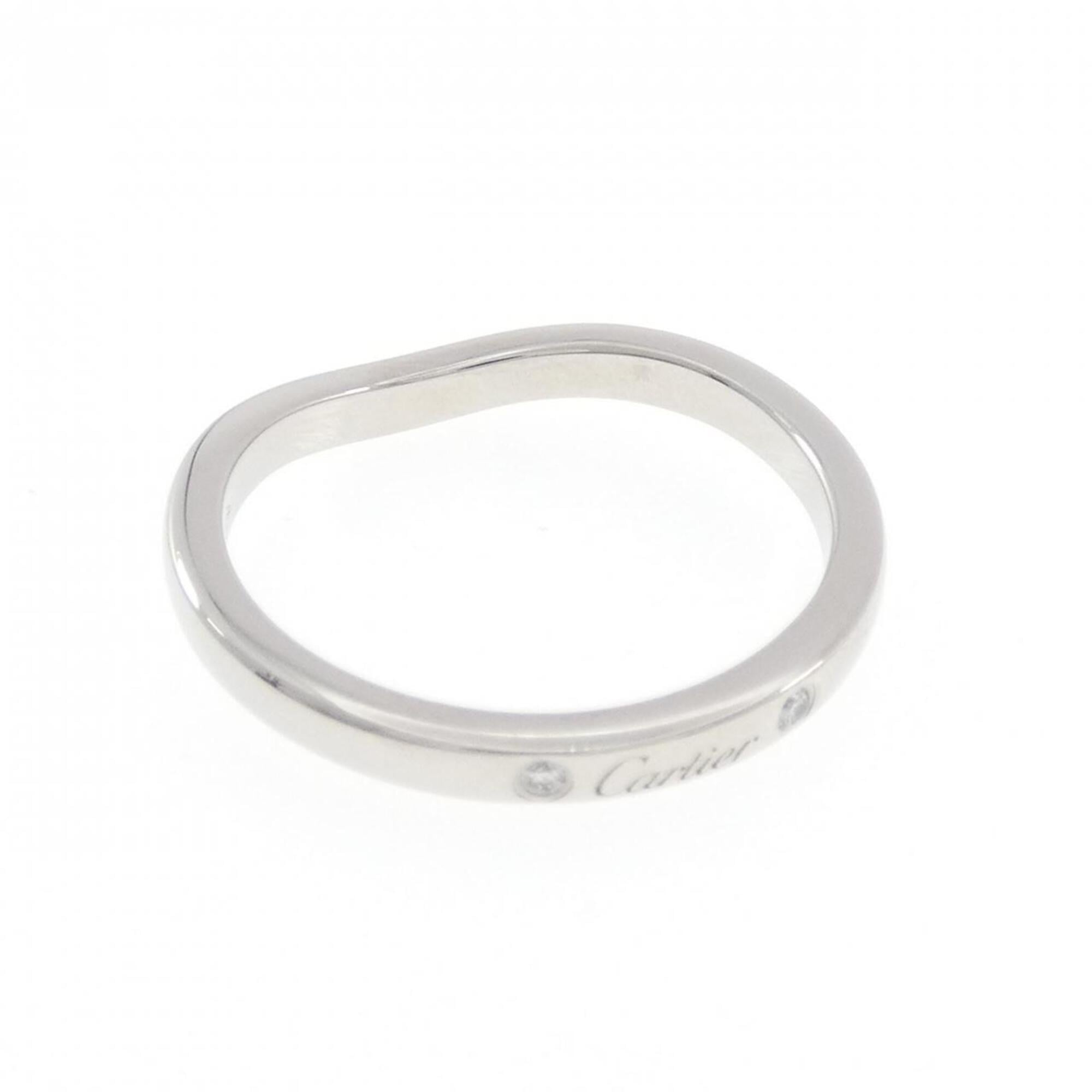 Cartier Platinum 950 Band Ring (Pre-Owned)