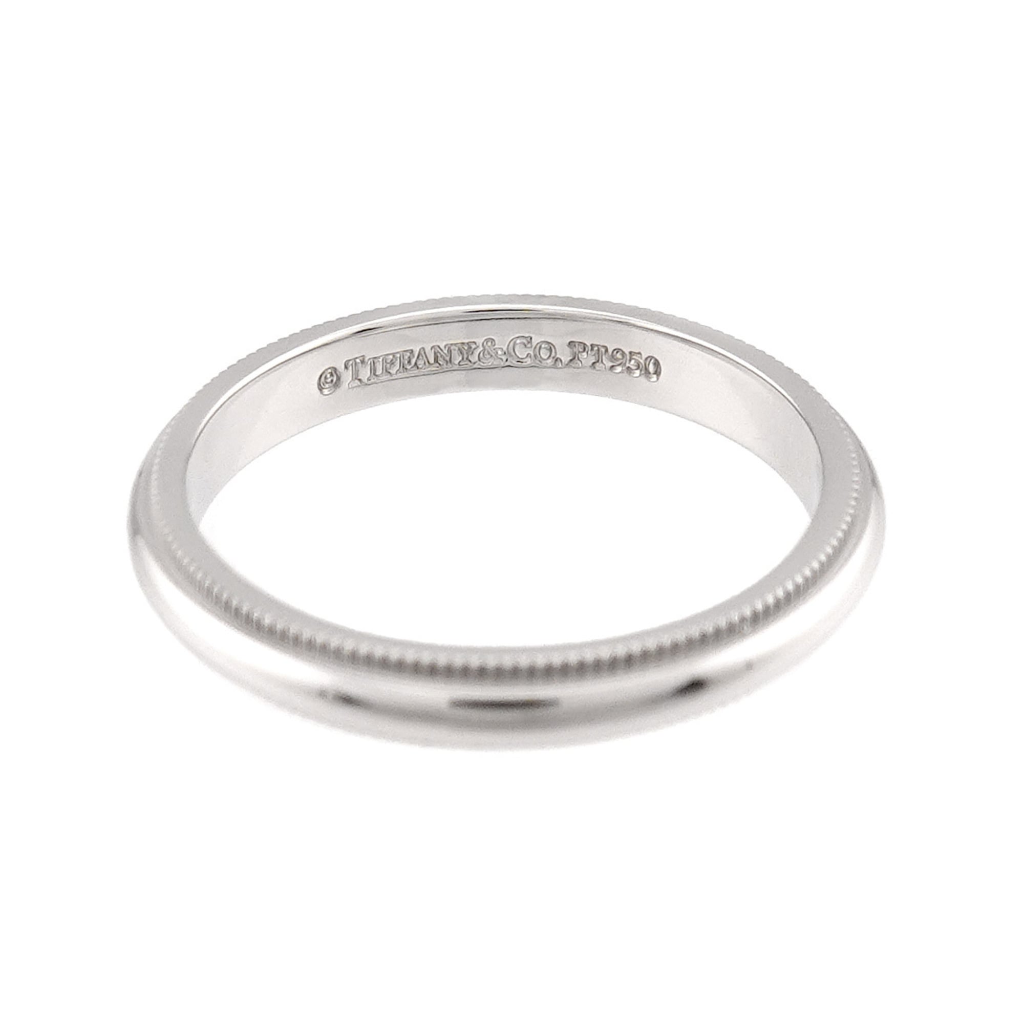 Tiffany Platinum 950 Band Ring (Pre-Owned)