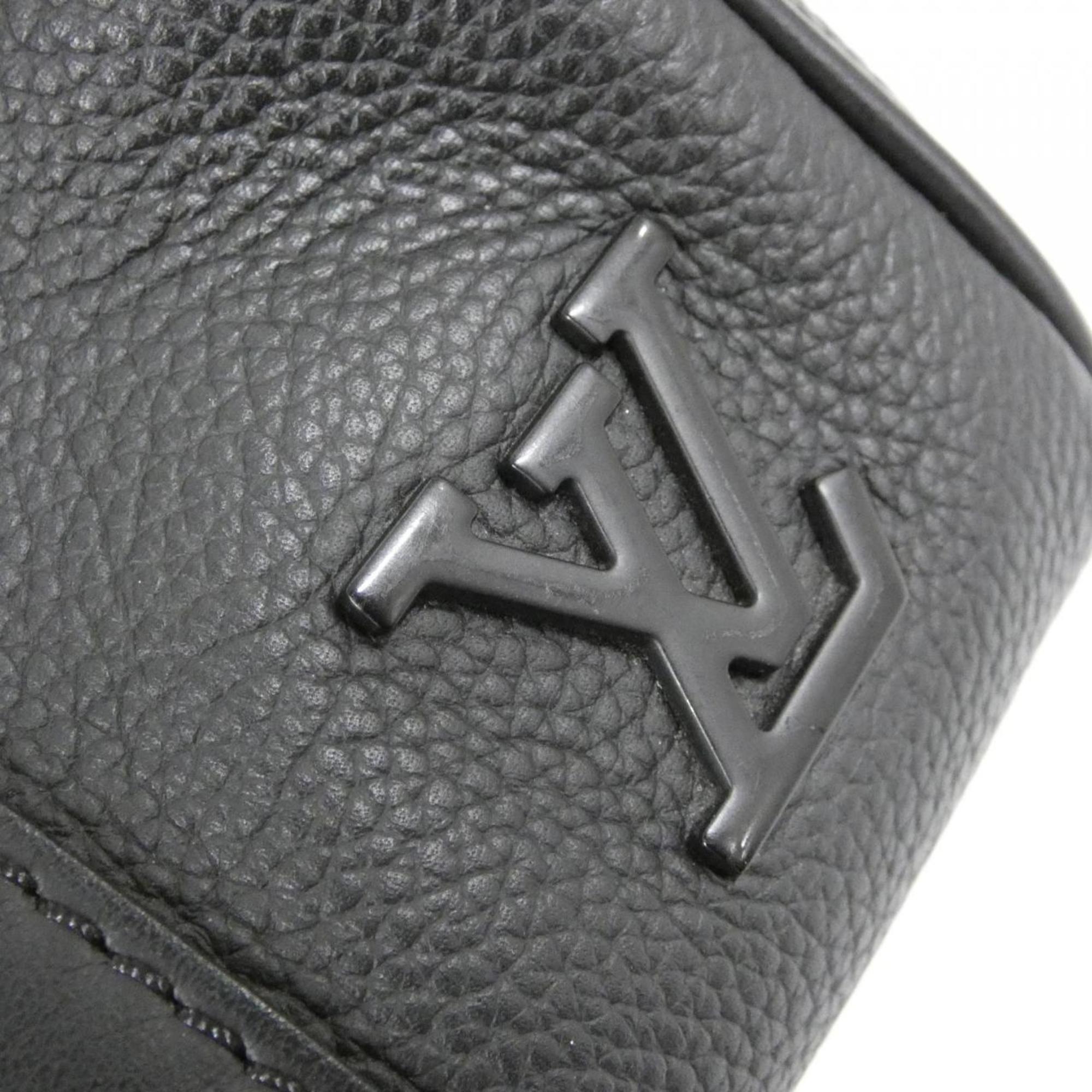 Louis Vuitton Black Leather Boston Bag (Pre-Owned)