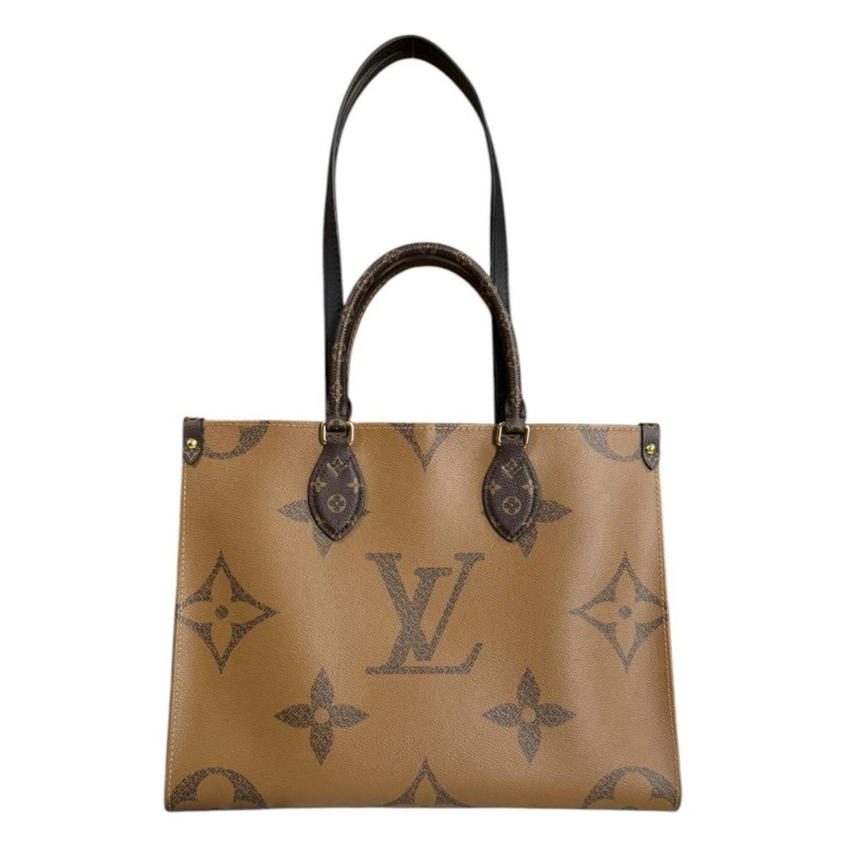 Louis Vuitton Brown Monogram Reverse Monogram Tote Bag (Pre-Owned)