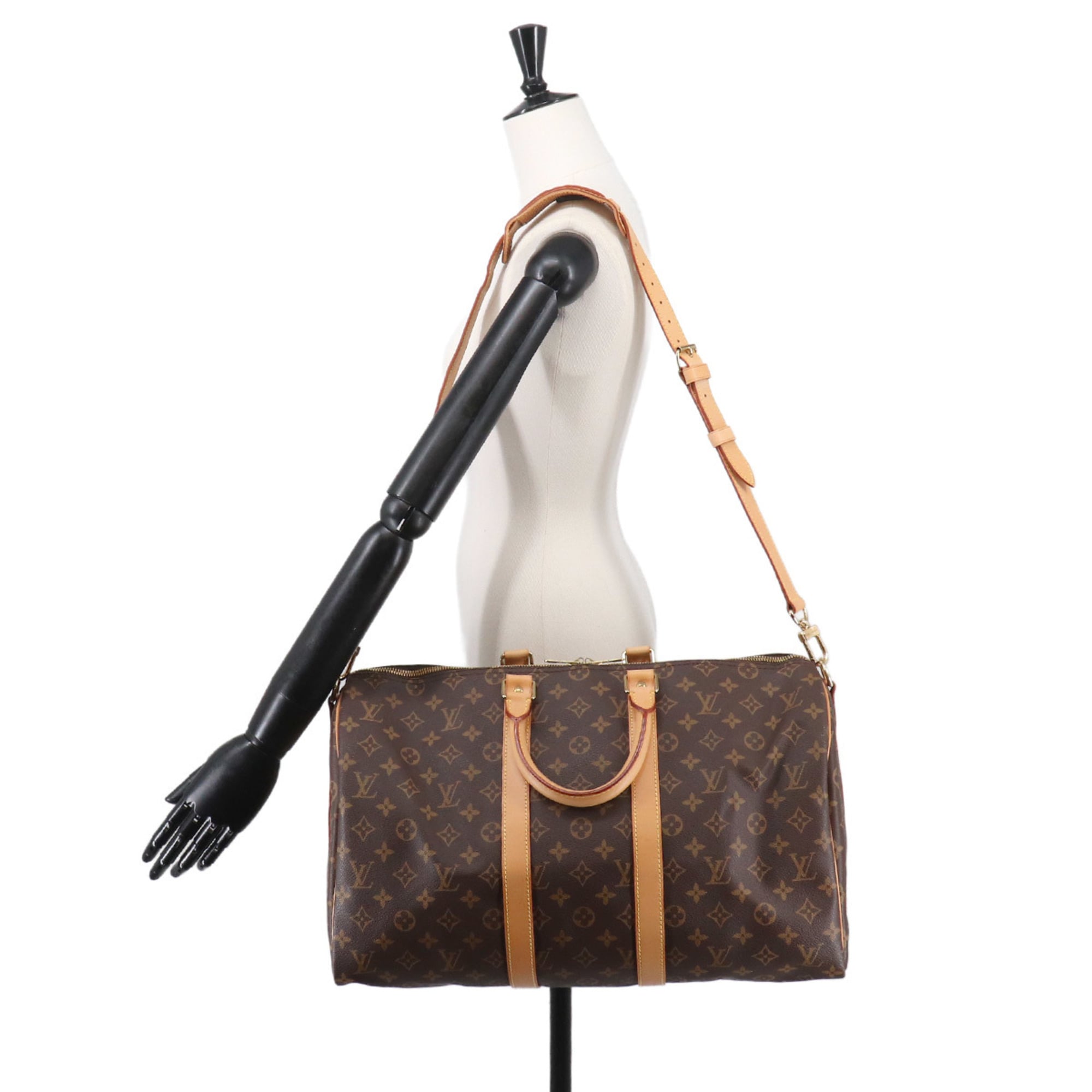 Louis Vuitton Monogram Monogram Canvas Boston Bag Shoulder Bag (Pre-Owned)