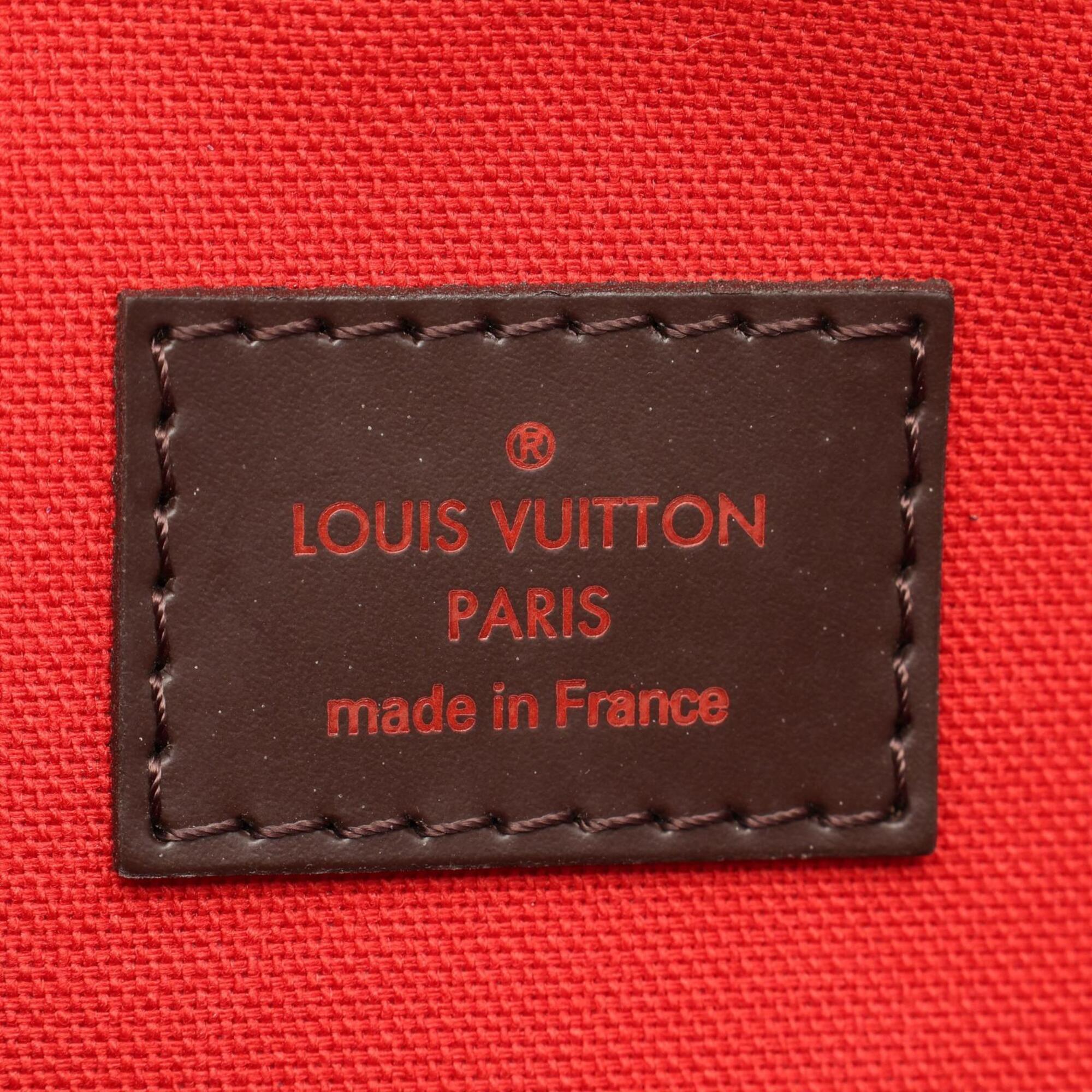 Louis Vuitton Brown Damier Canvas Coated Canvas Leather Damier Canvas Leather Handbag Shoulder Bag (Pre-Owned)