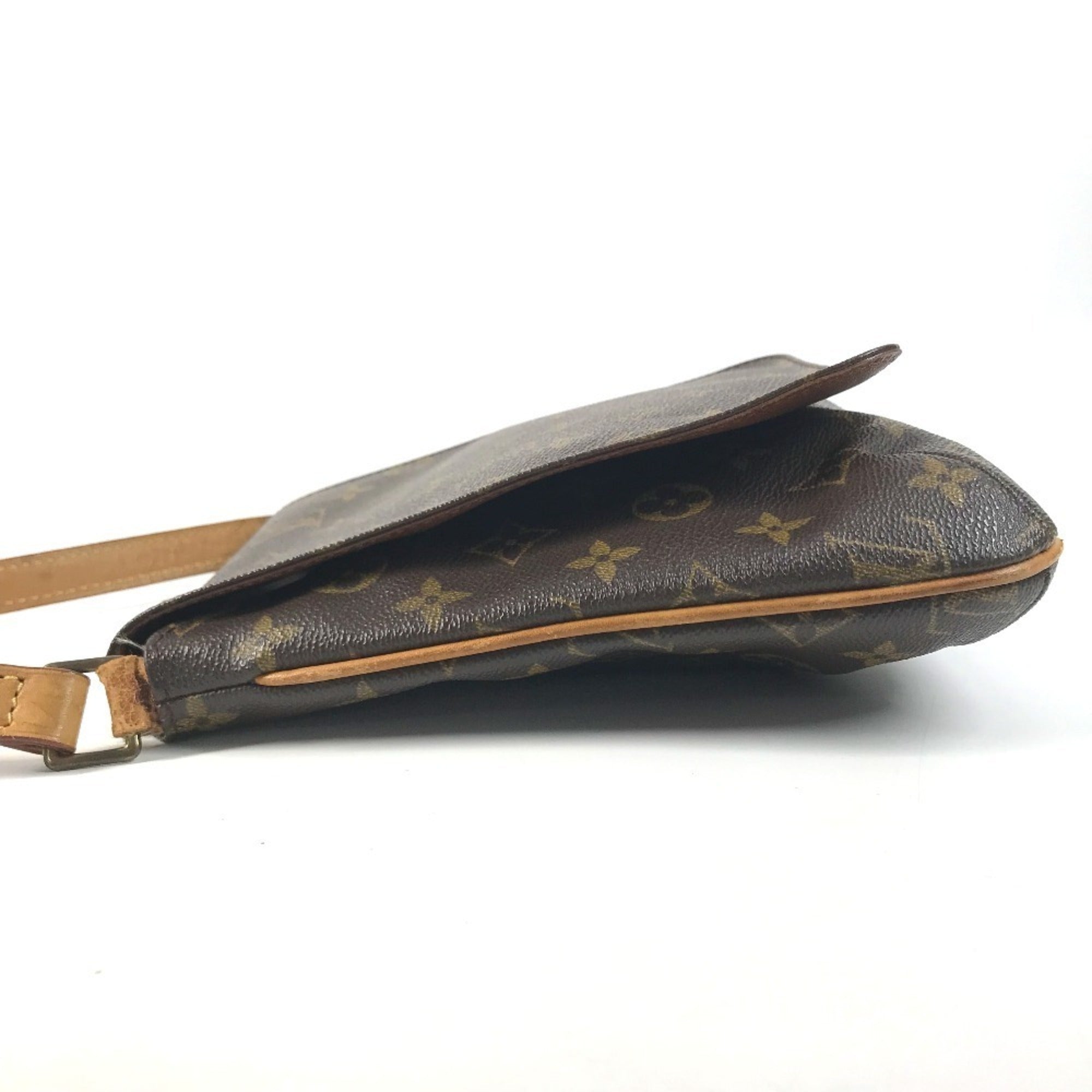 Louis Vuitton Brown Galle Monogram Pochette Shoulder Bag (Pre-Owned)