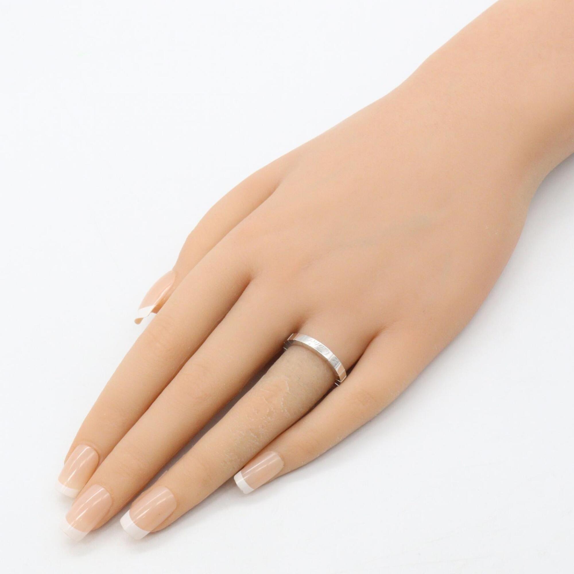 Cartier Silver White Gold (18K) Band Ring (Pre-Owned)
