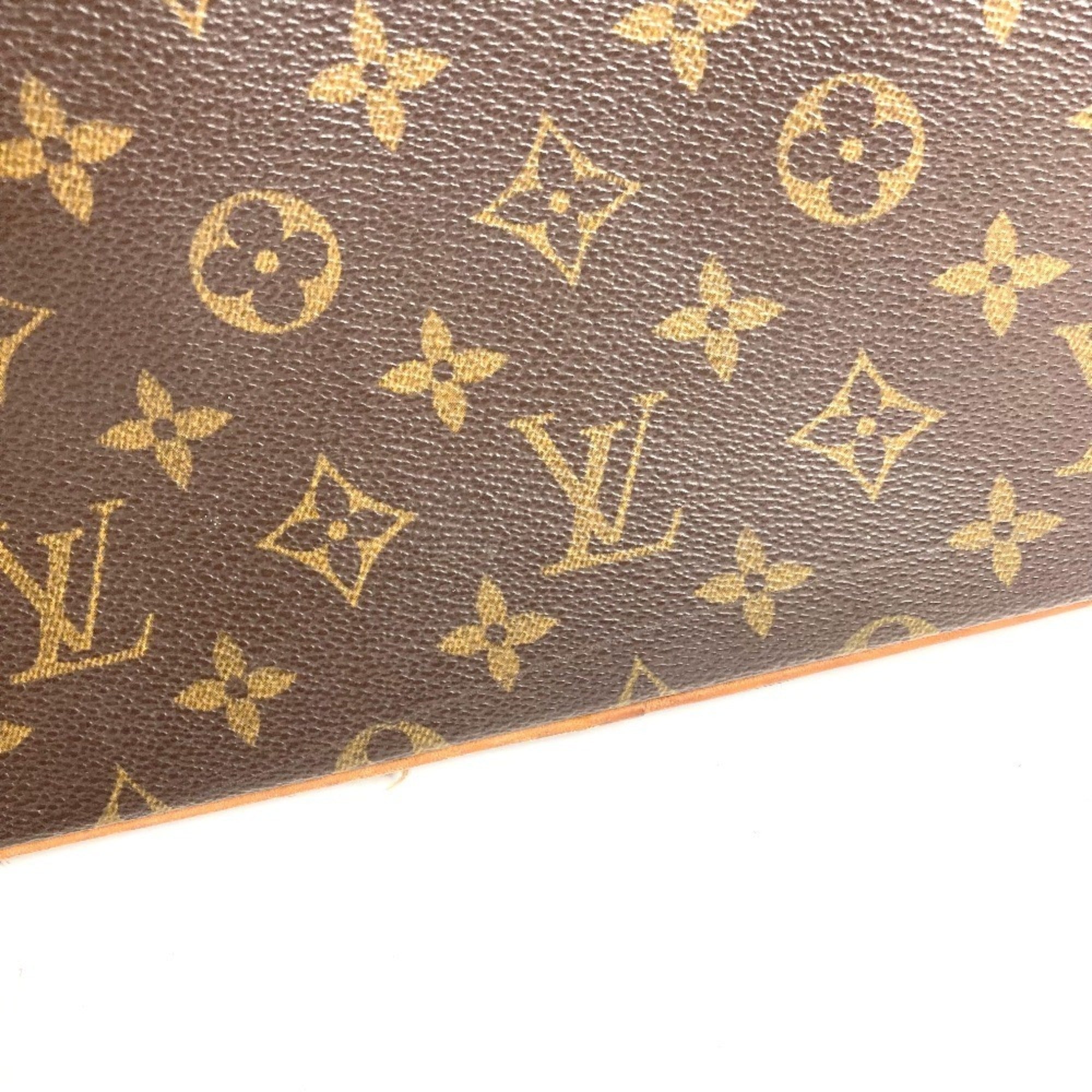 Louis Vuitton Brown Monogram Canvas Handbag Tote Bag (Pre-Owned)