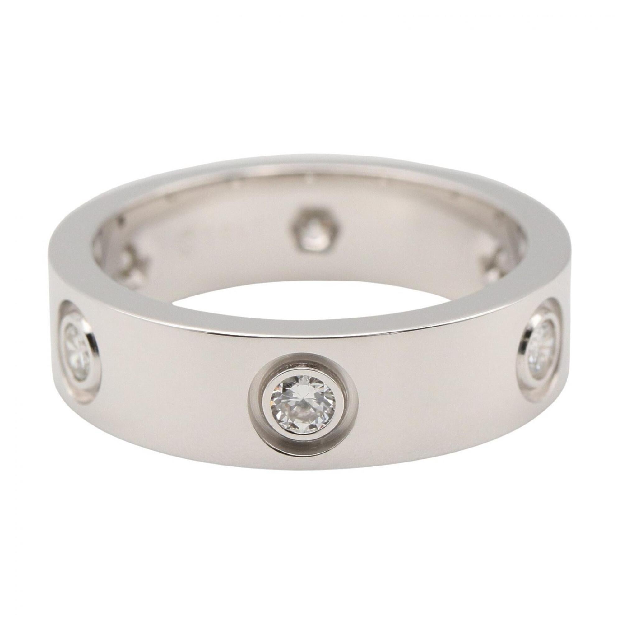 Cartier White Gold White Gold (18K) Band Ring (Pre-Owned)
