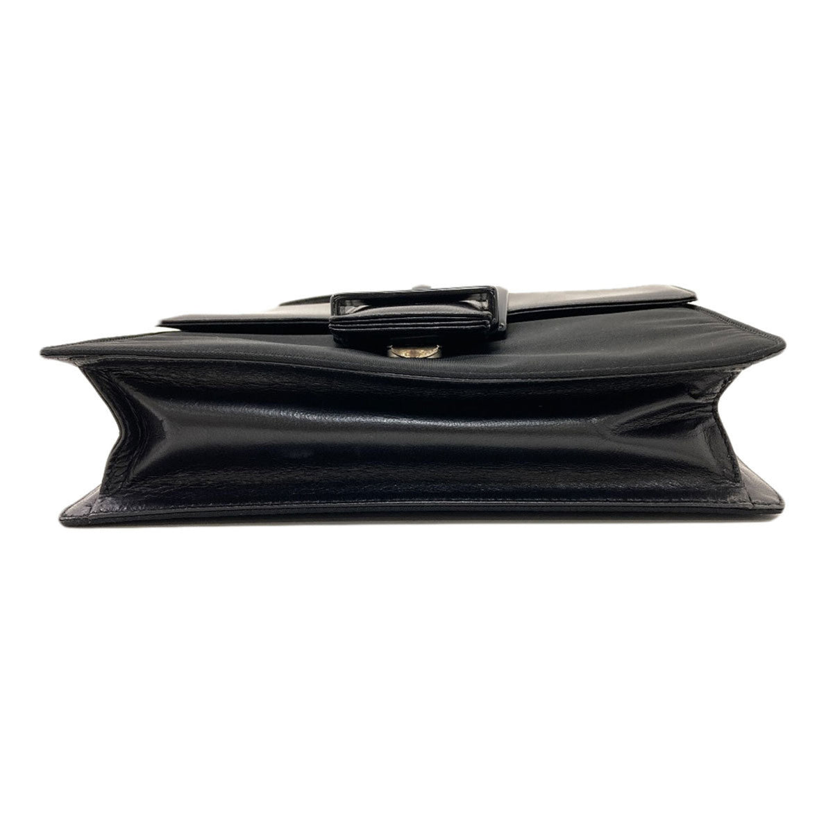 Prada Black Nylon Leather Handbag (Pre-Owned)