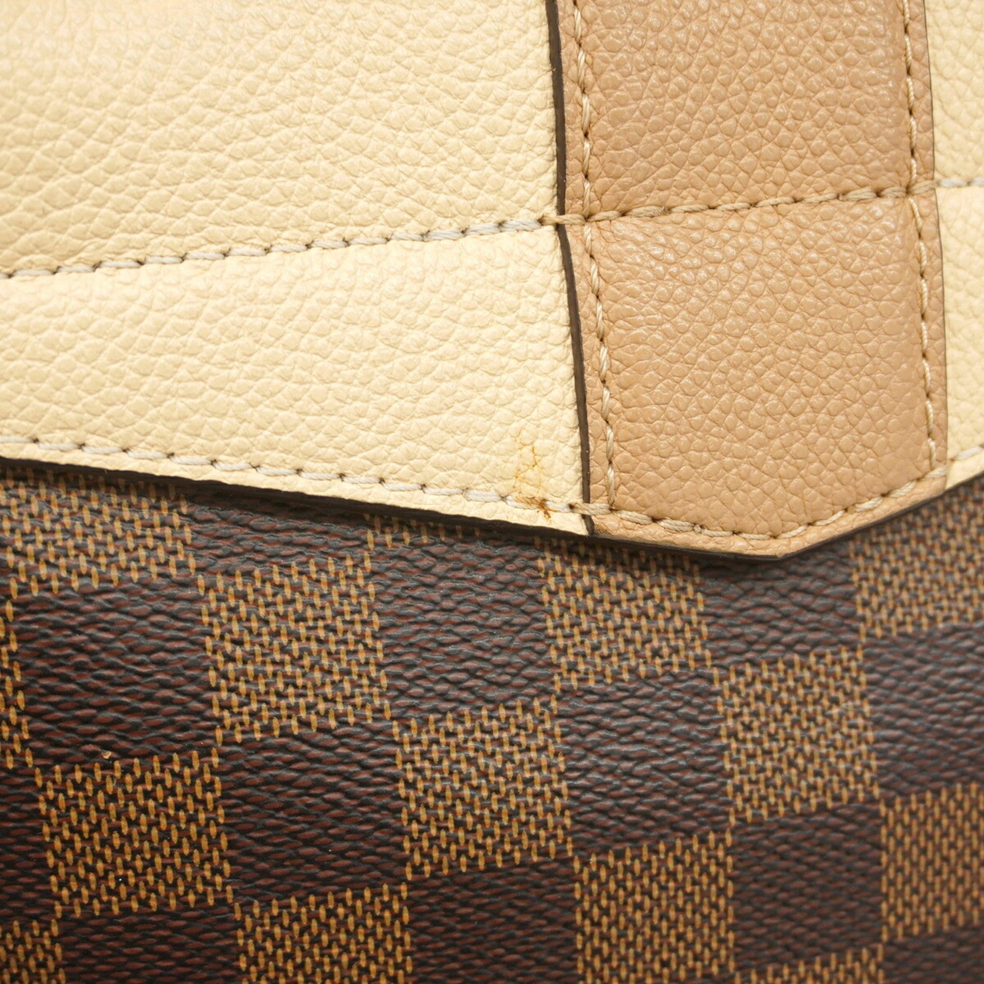 Louis Vuitton Cream Ebene Backpack (Pre-Owned)