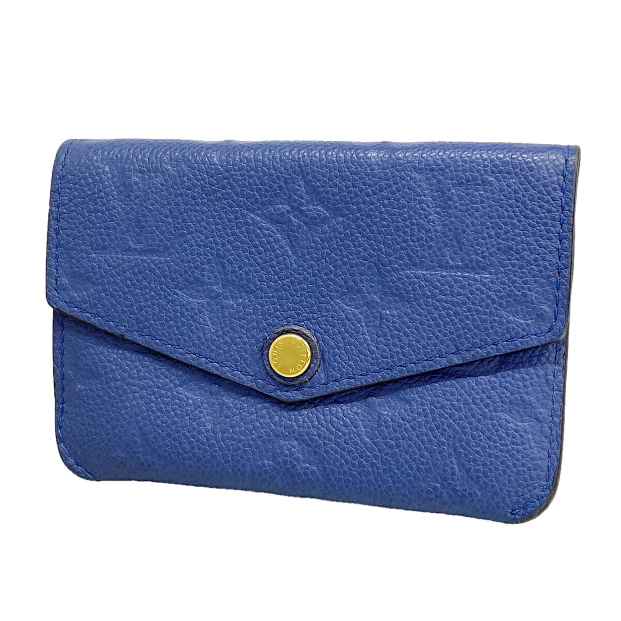 Louis Vuitton Blue Coin Purse/Coin Case (Pre-Owned)