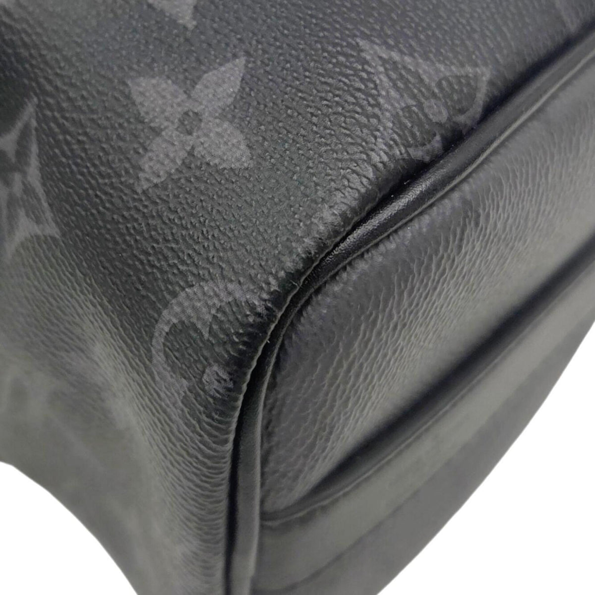 Louis Vuitton Monogram Eclipse Black Gray Monogram Eclipse Monogram Eclipse Boston Bag Shoulder Bag (Pre-Owned)
