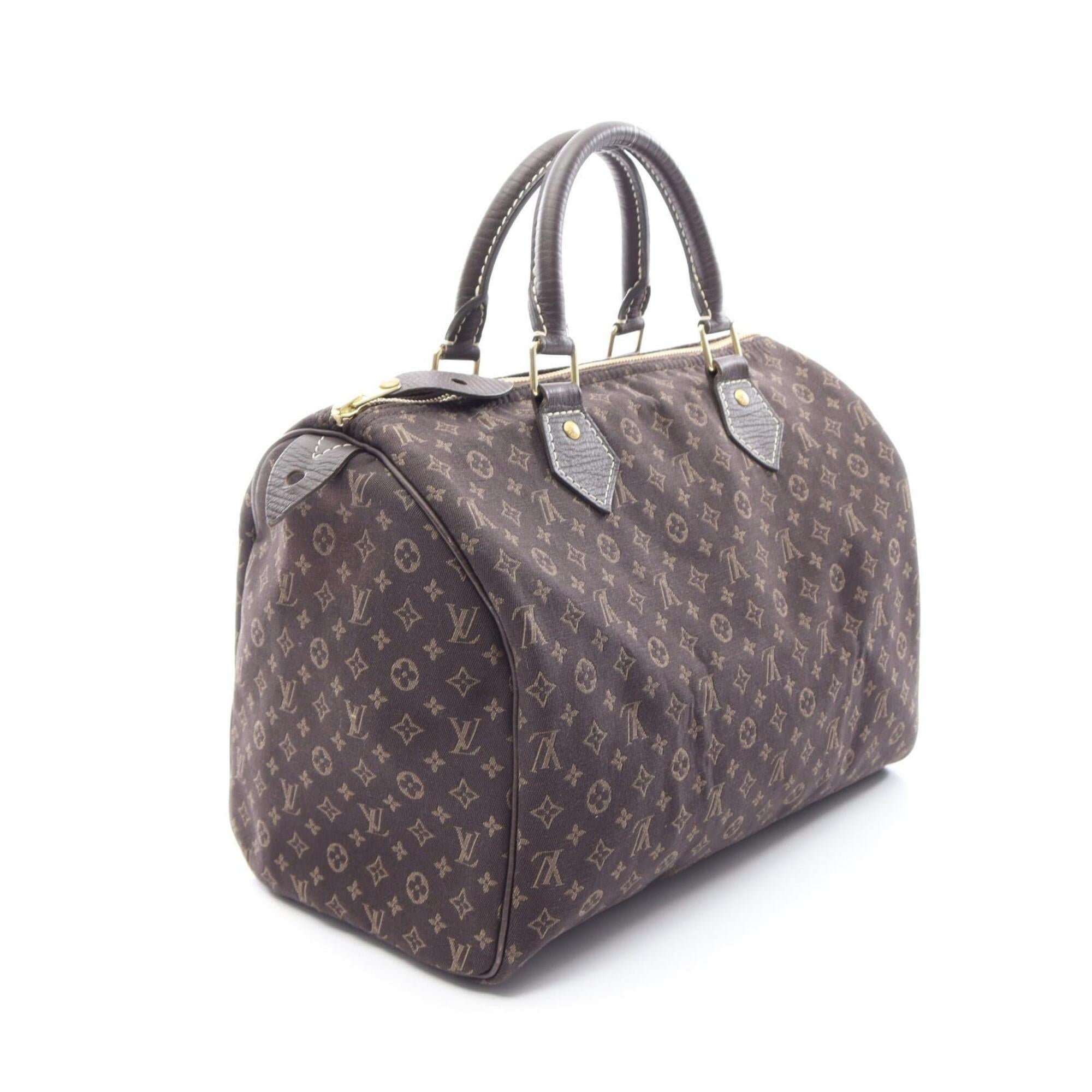 Louis Vuitton Brown Ebene Monogram Mini Leather Handbag (Pre-Owned)
