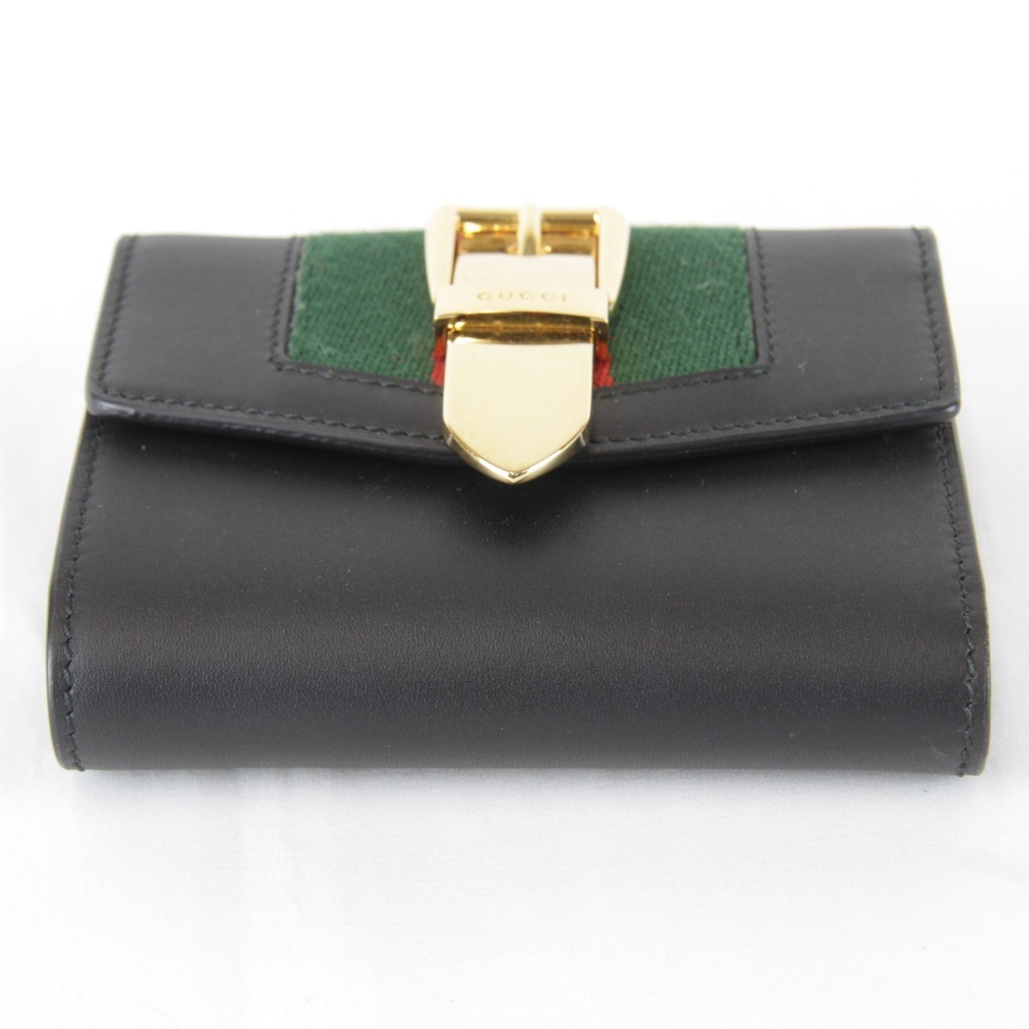 Gucci Black Wallet (Tri-Fold) (Pre-Owned)