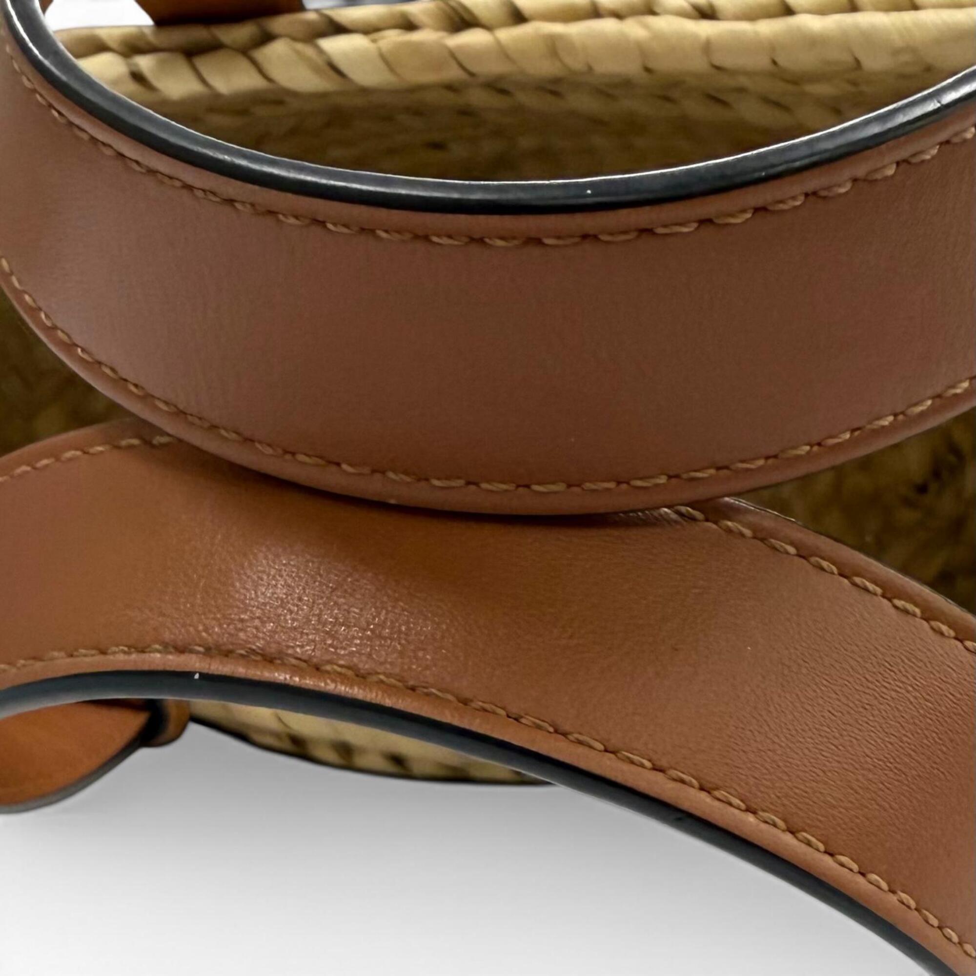 Loewe Black Leather Basket (Pre-Owned)