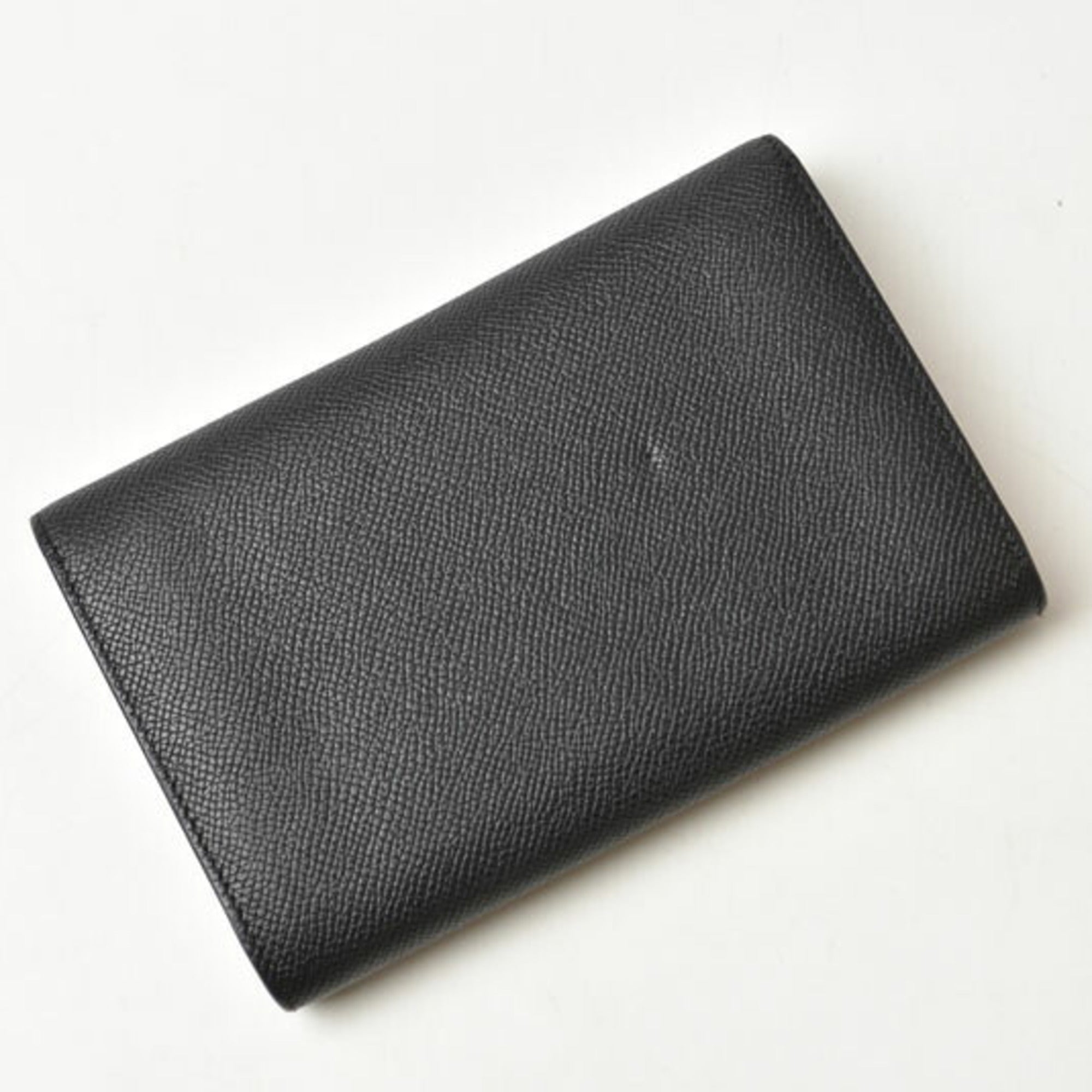 Celine Black Leather Wallet (Bi-Fold) (Pre-Owned)
