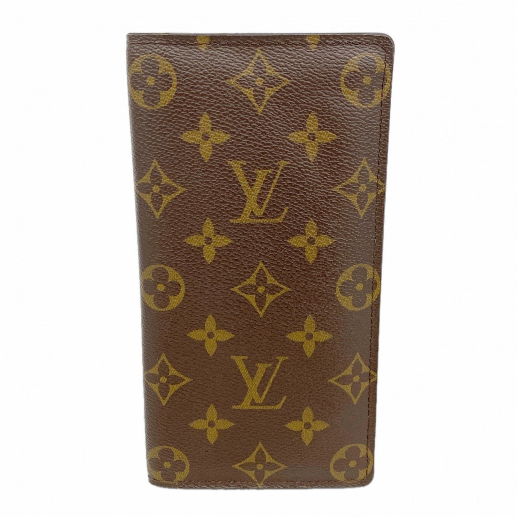 Louis Vuitton Brown Long Wallet (Bi-Fold) (Pre-Owned)
