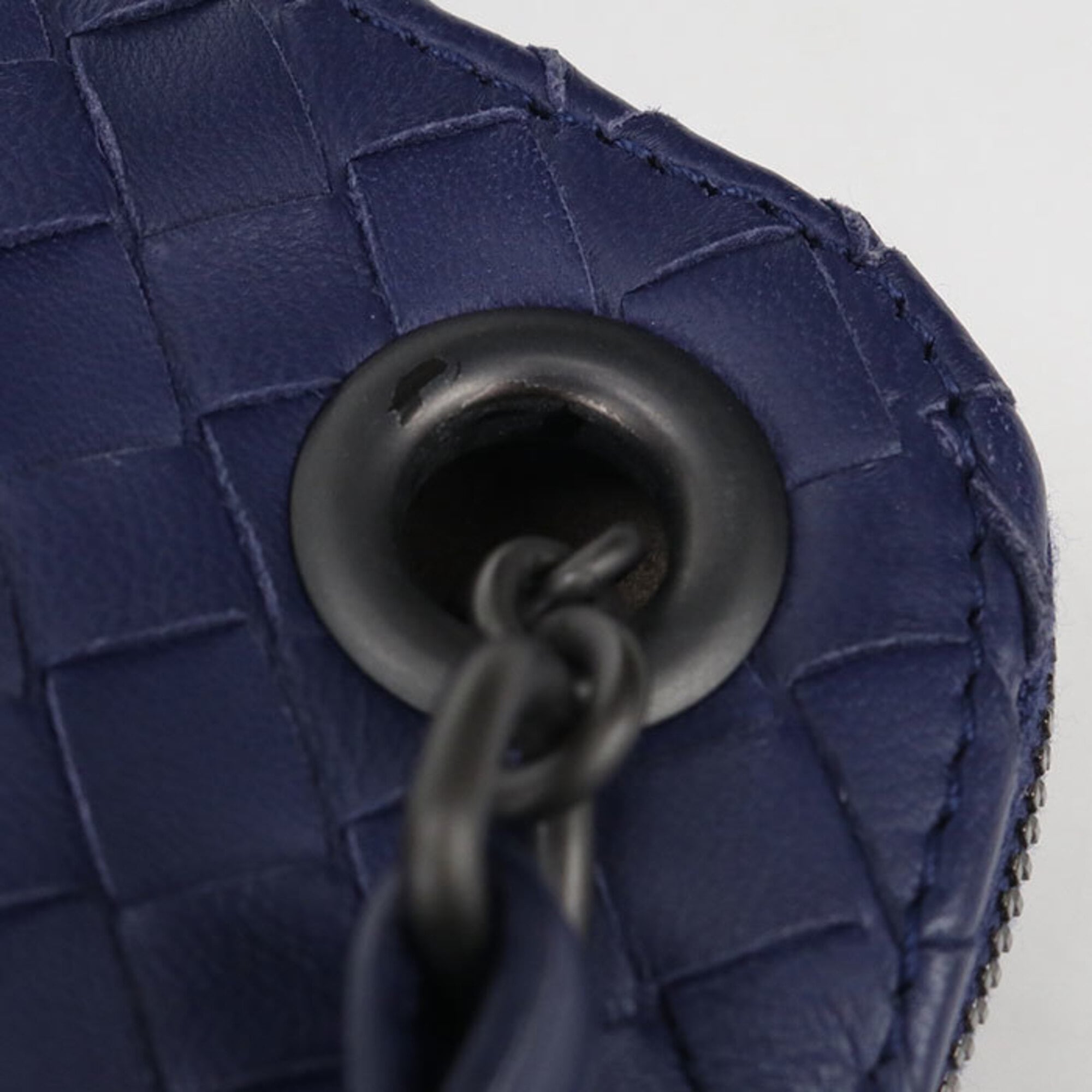 Bottega Veneta Blue Leather Handbag (Pre-Owned)