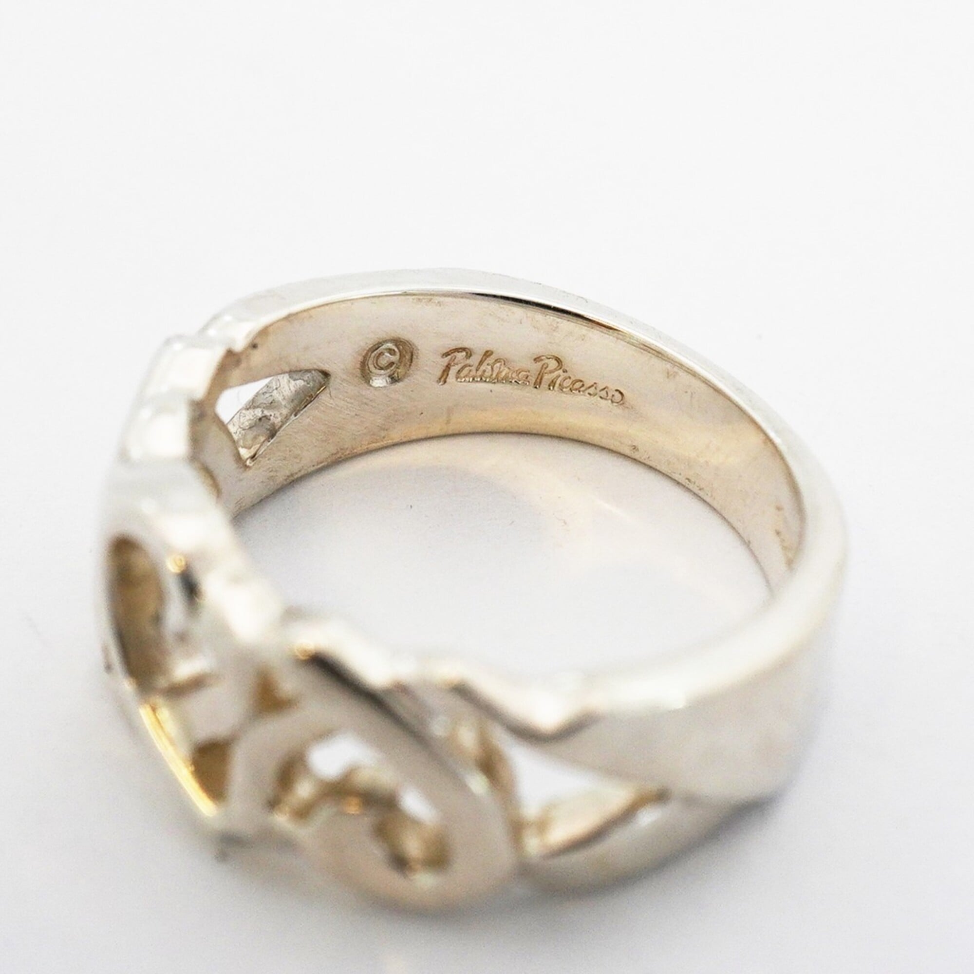 Tiffany Silver 925 Band Ring (Pre-Owned)