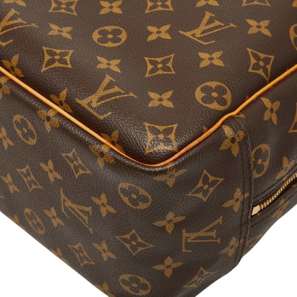 Louis Vuitton Brown Monogram Pvc Leather Handbag (Pre-Owned)