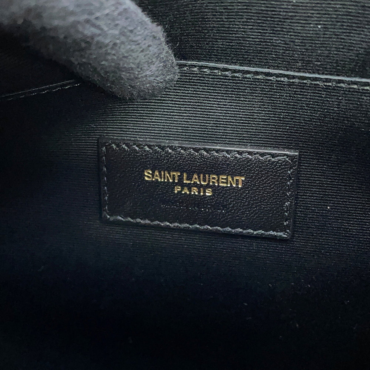 Yves Saint Laurent Black Wool Handbag (Pre-Owned)