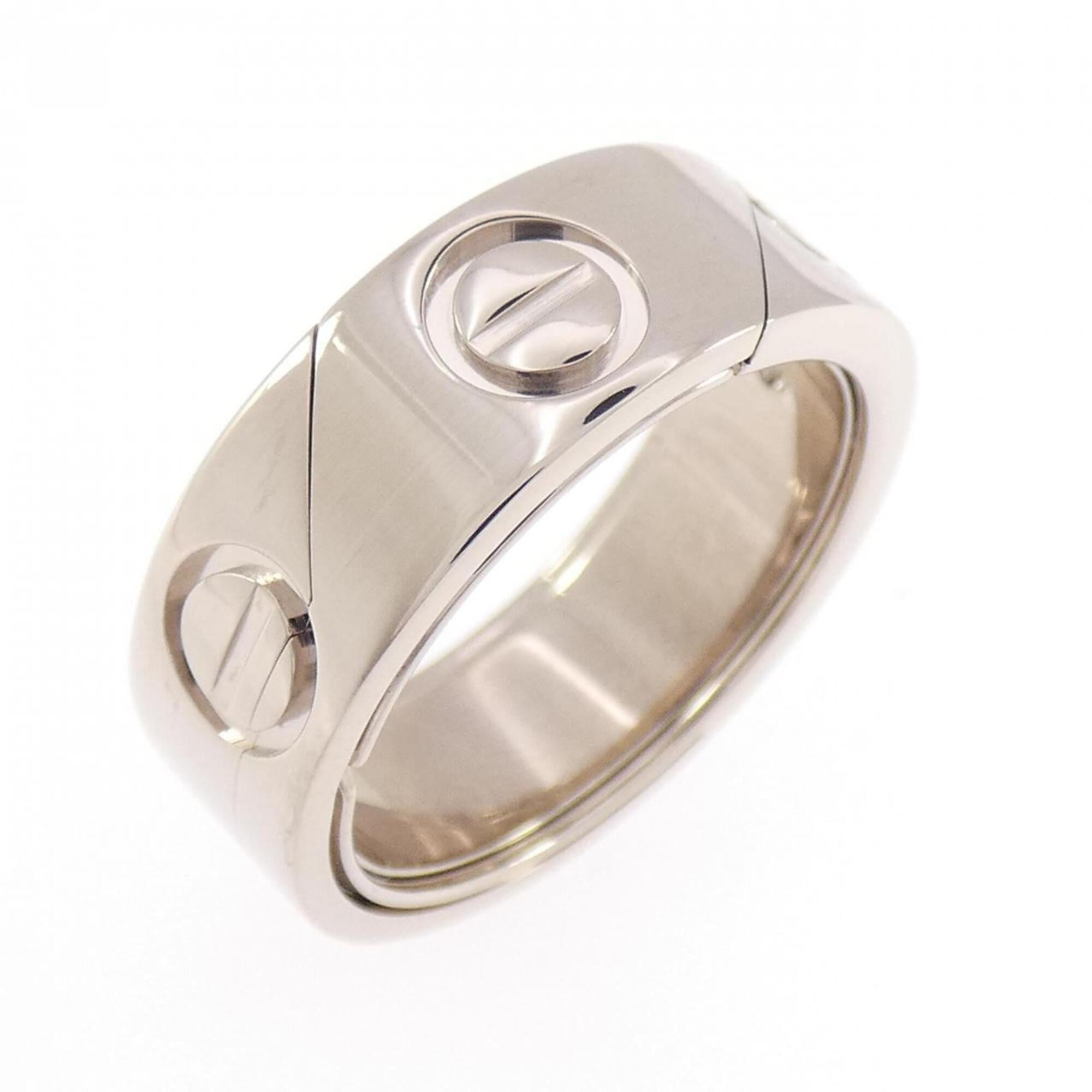 Cartier White Gold White Gold (18K) Band Ring (Pre-Owned)