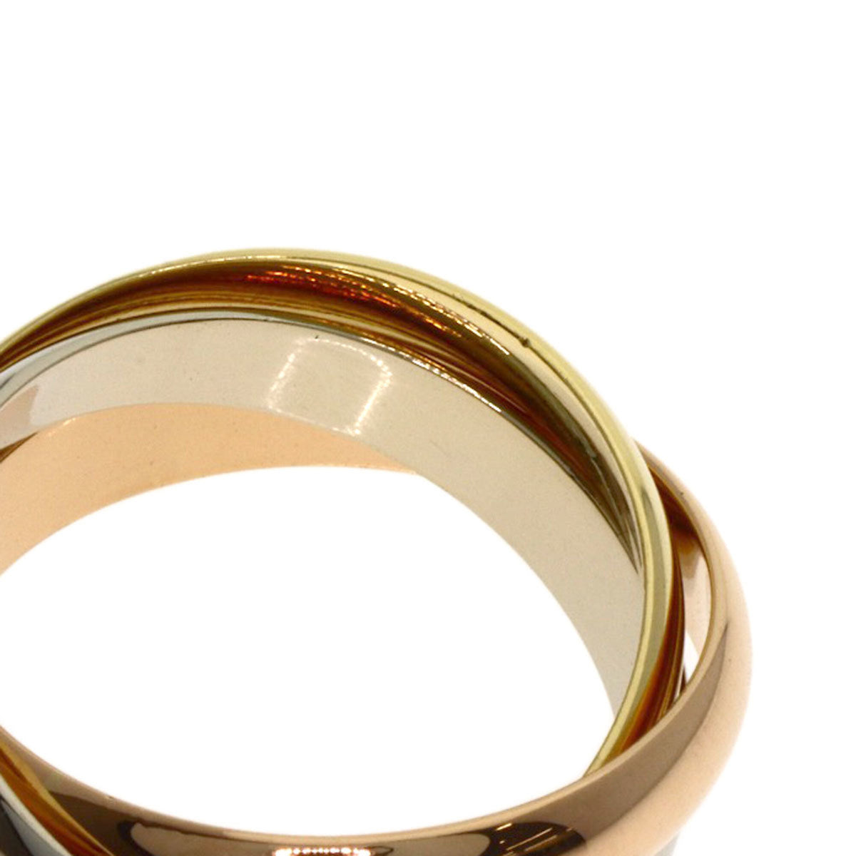 Cartier Yellow Gold (18K) Pink Gold (18K) White Gold (18K) Band Ring (Pre-Owned)