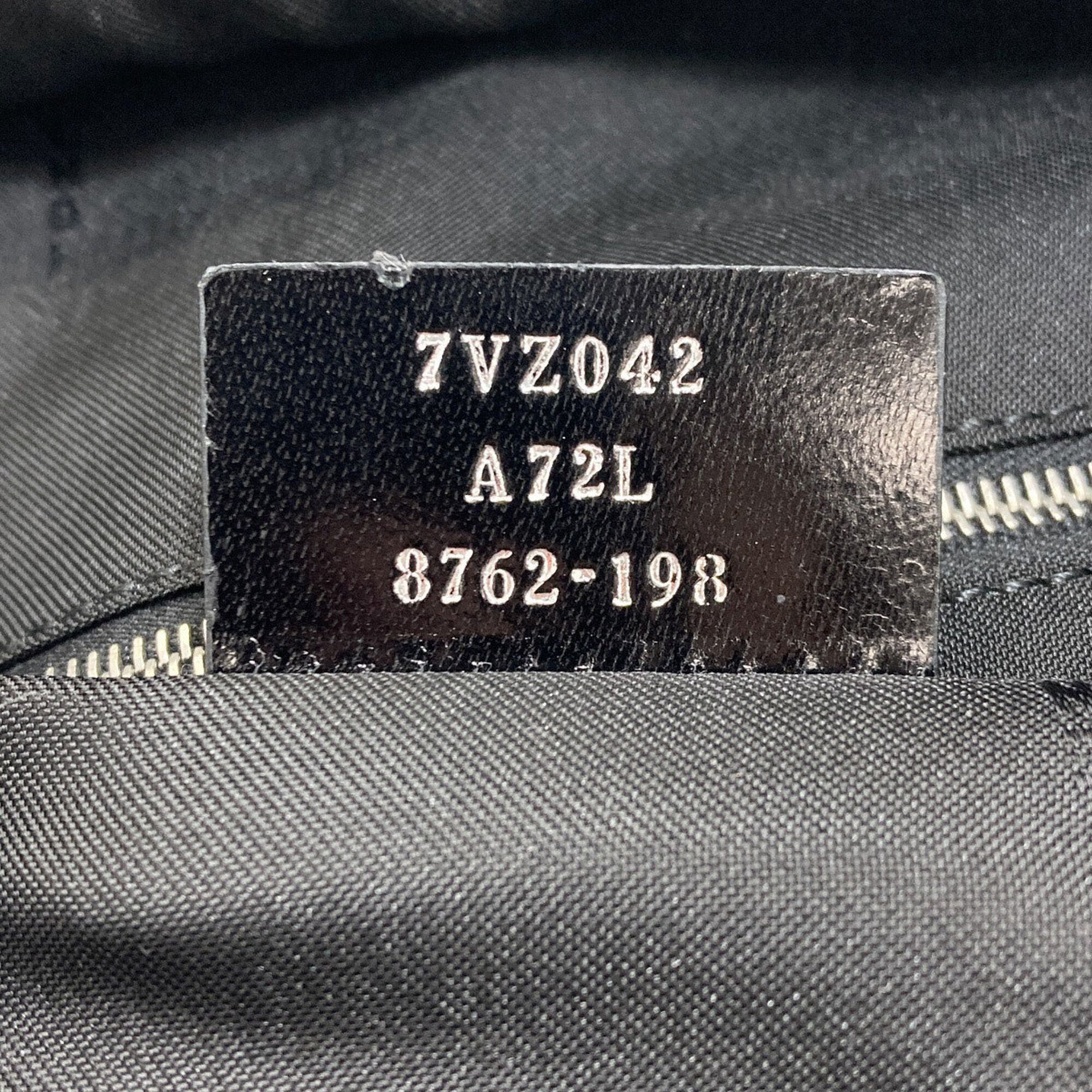 Fendi Black Leather Backpack (Pre-Owned)
