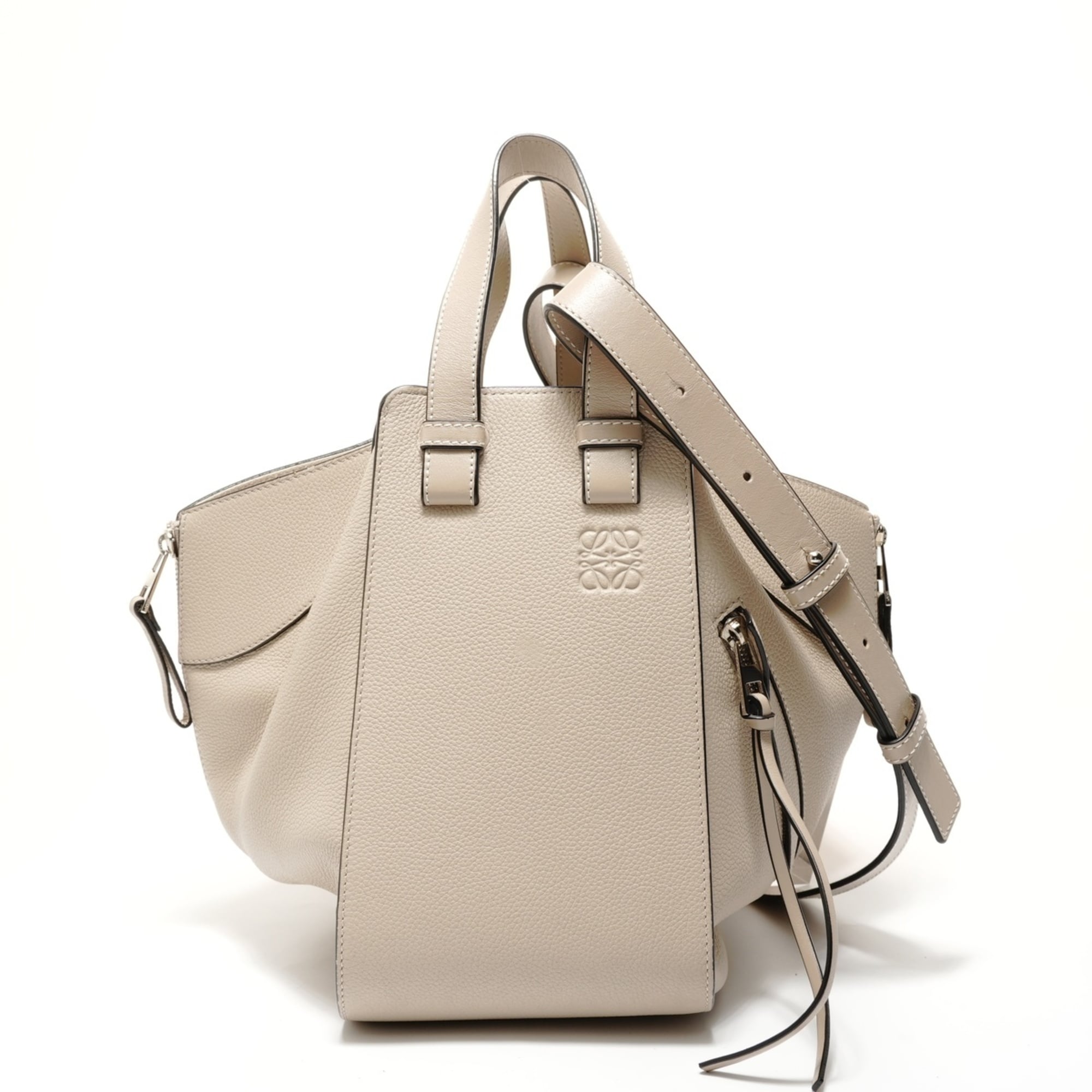 Loewe Hammock Beige Handbag (Pre-Owned)