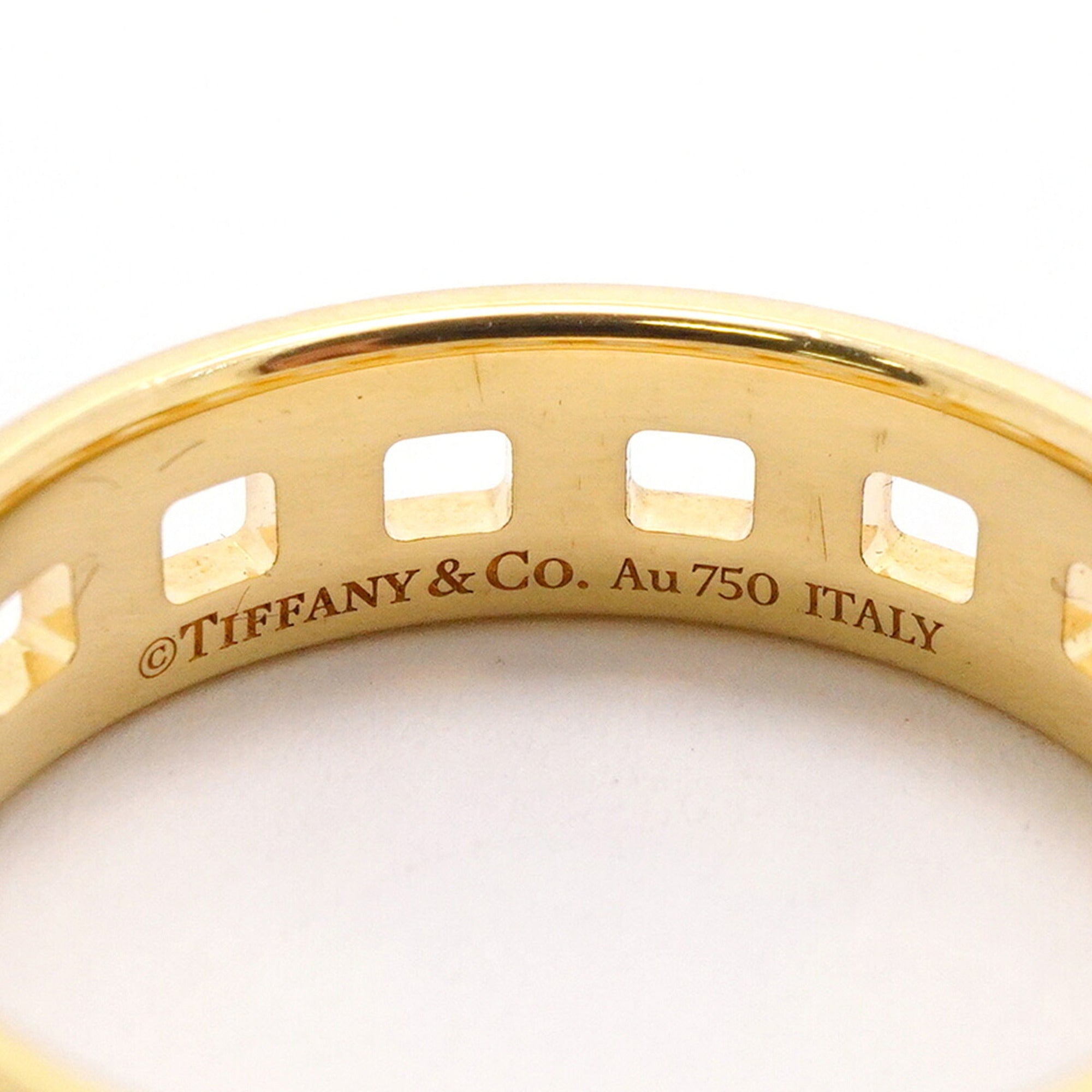 Tiffany Yellow Gold (18K) Band Ring (Pre-Owned)