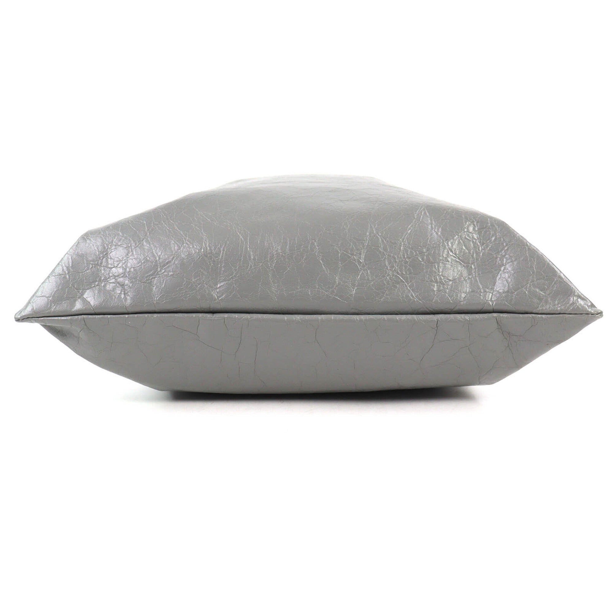Balenciaga Gray Leather Polyamide Pouch (Pre-Owned)