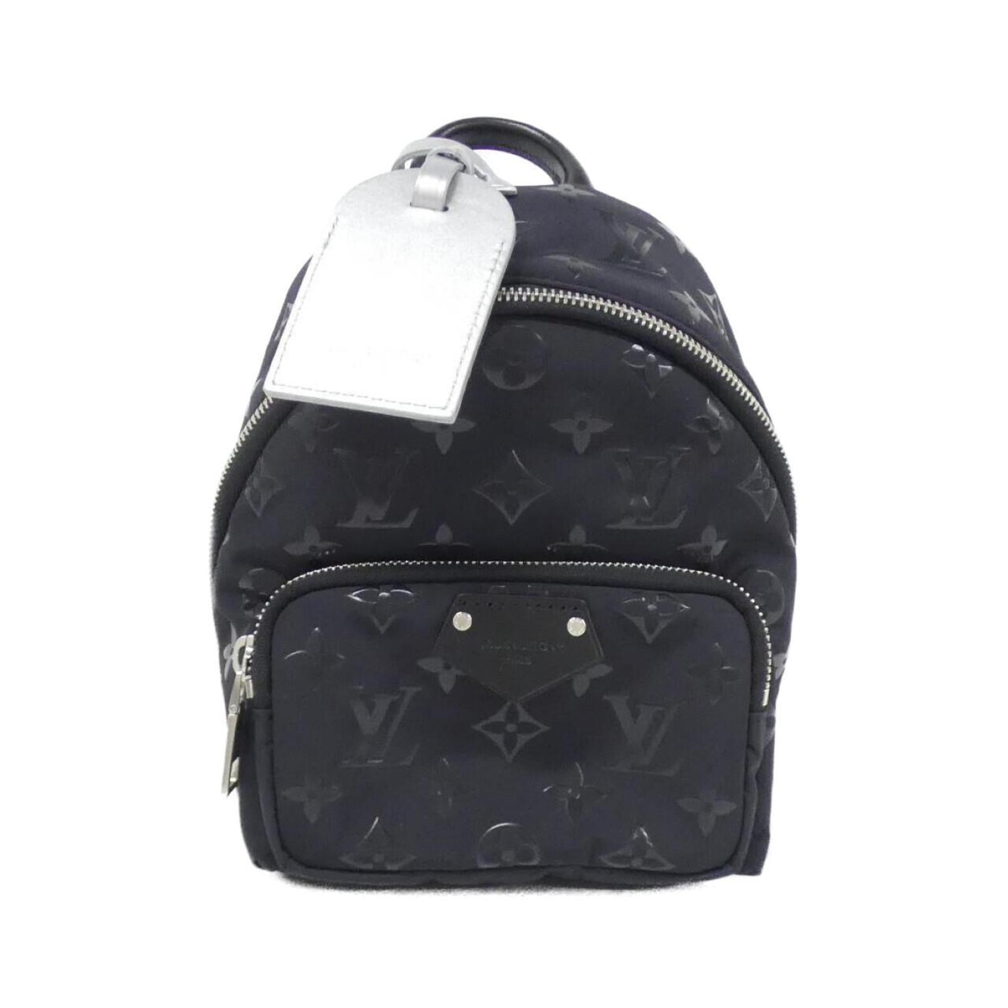 Louis Vuitton Black Nylon Canvas Backpack (Pre-Owned)