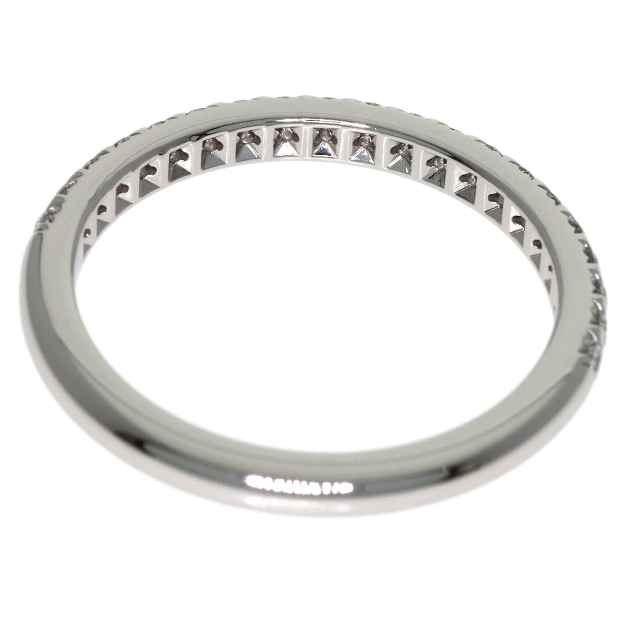 Tiffany Platinum Platinum 950 Band Ring (Pre-Owned)