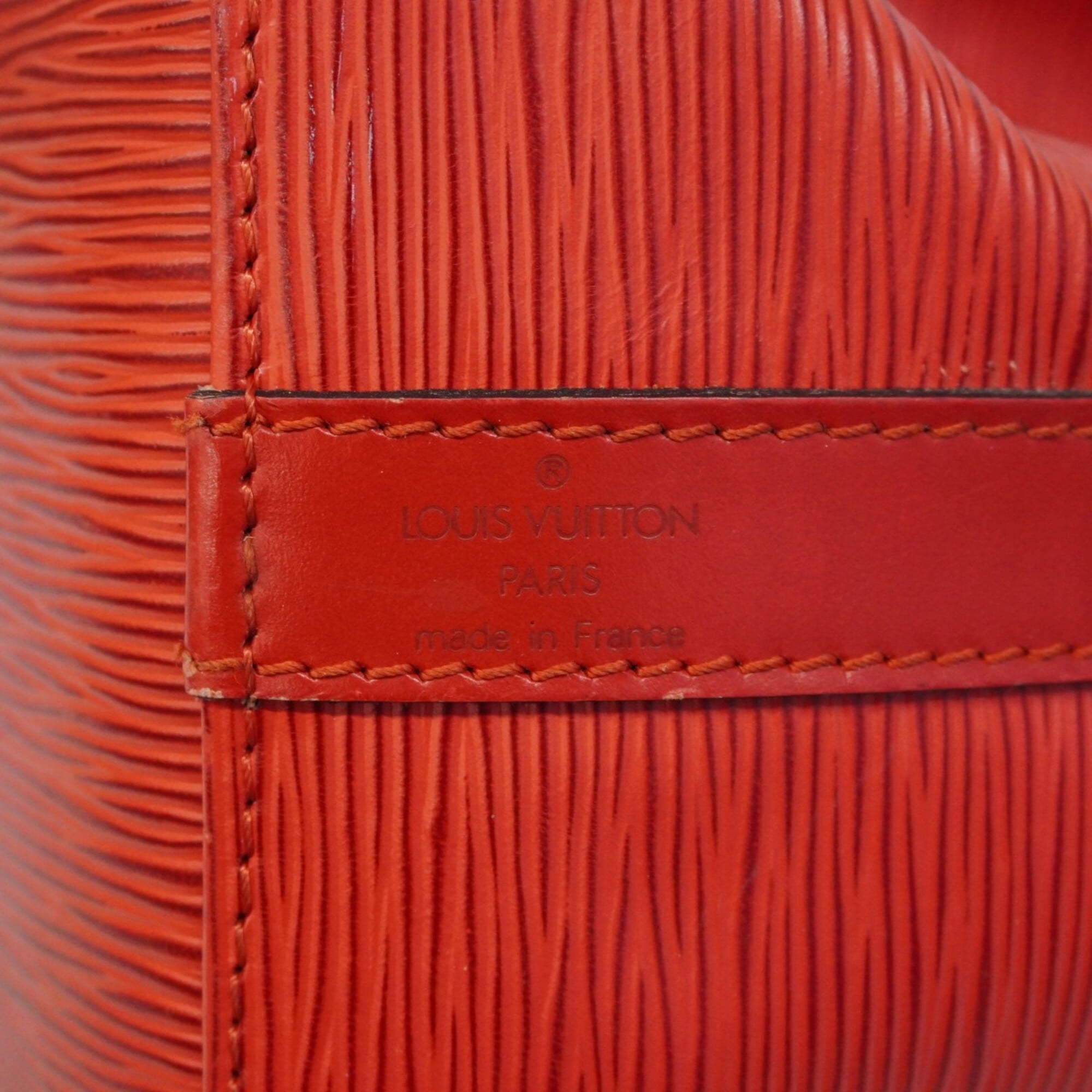 Louis Vuitton Castilian Red Shoulder Bag (Pre-Owned)
