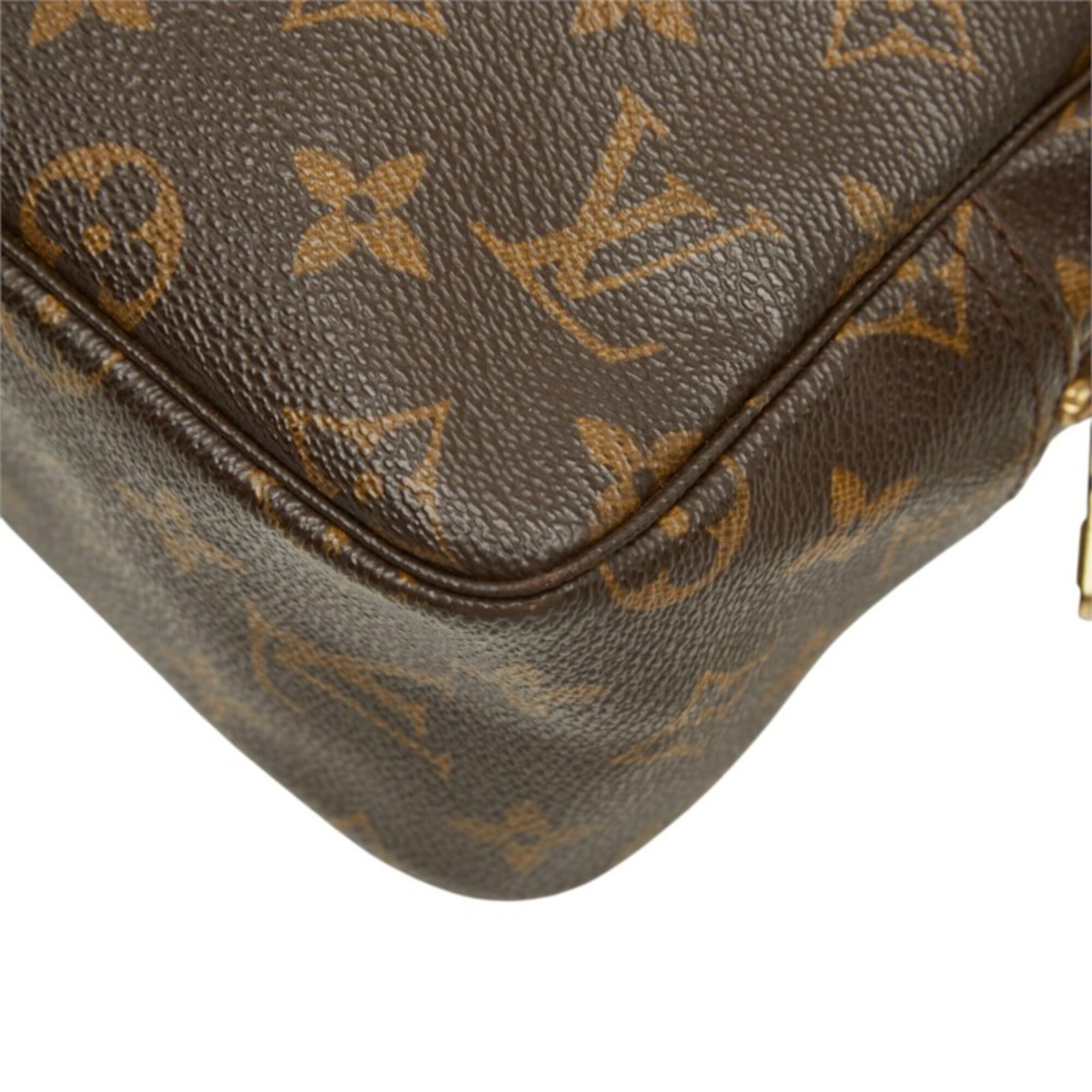 Louis Vuitton Brown Monogram Monogram Clutch Bag Pouch (Pre-Owned)