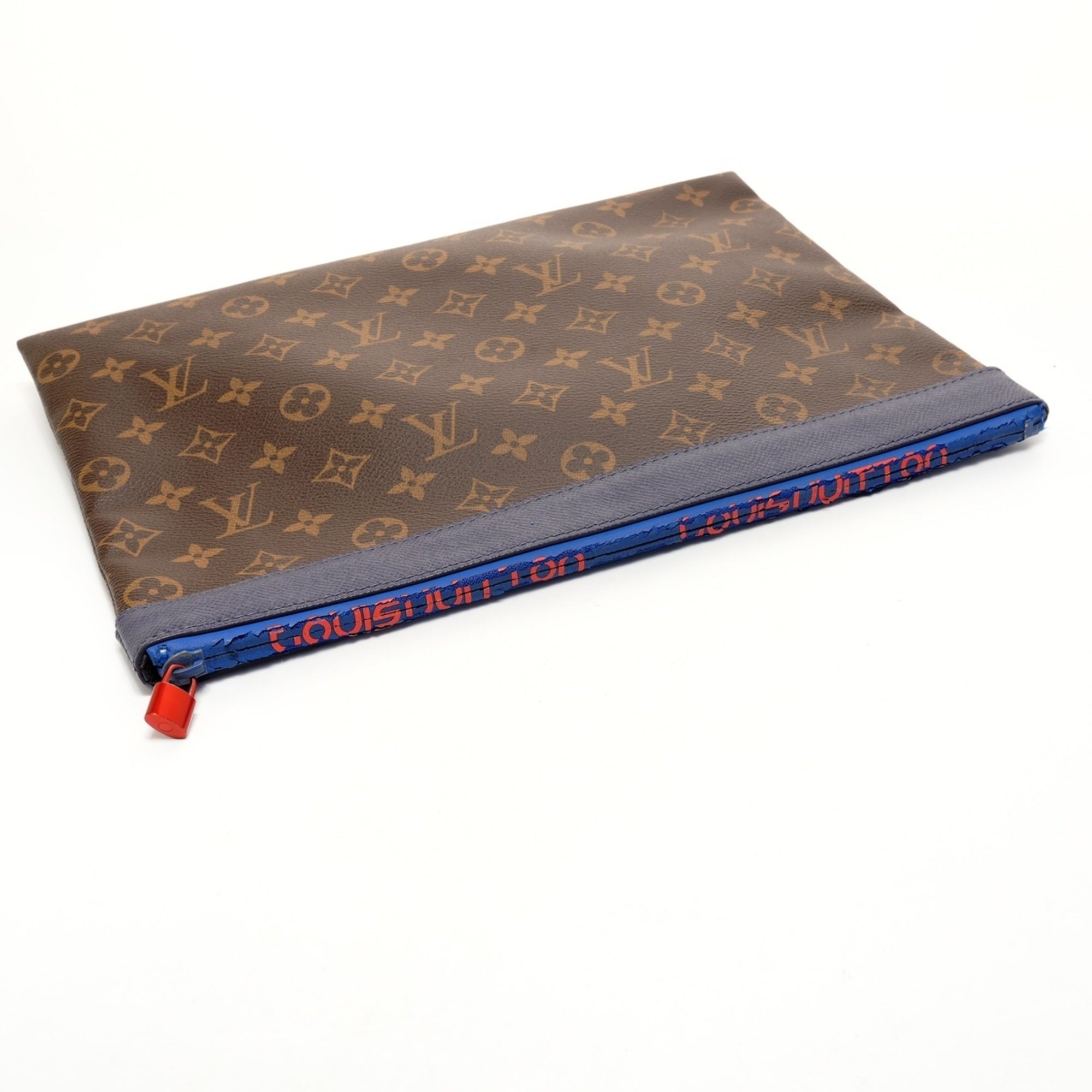 Louis Vuitton Brown Clutch Bag Pochette (Pre-Owned)