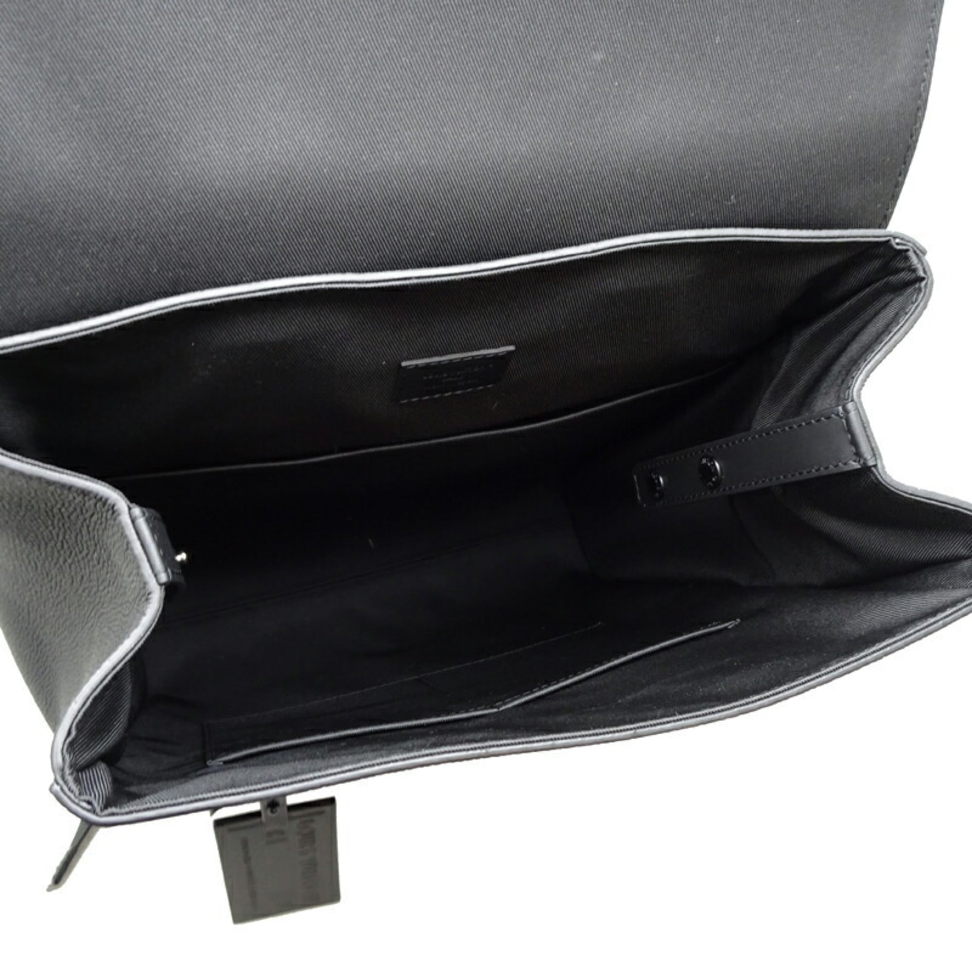 Louis Vuitton Black Leather Backpack (Pre-Owned)