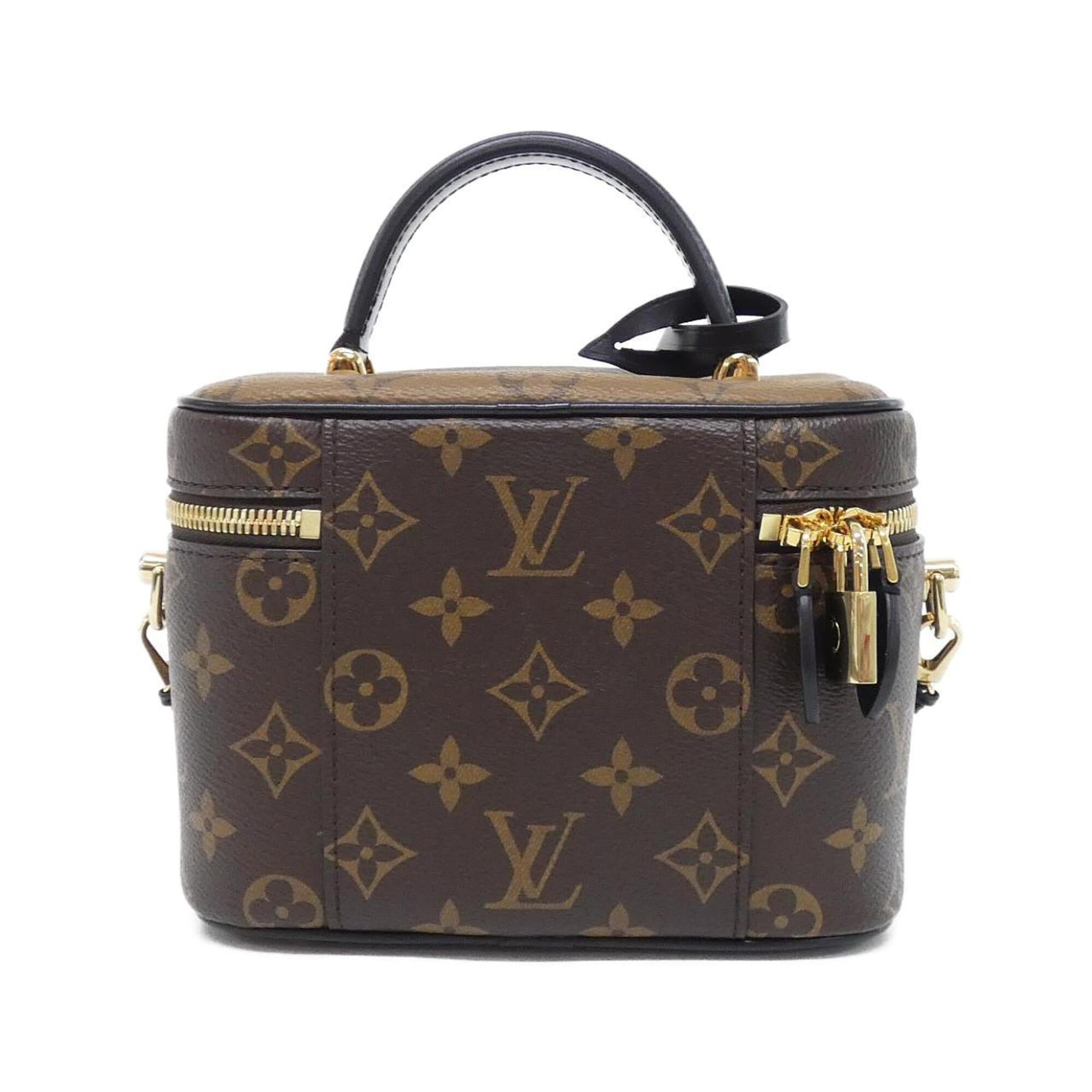Louis Vuitton Marron Coated Canvas Handbag (Pre-Owned)