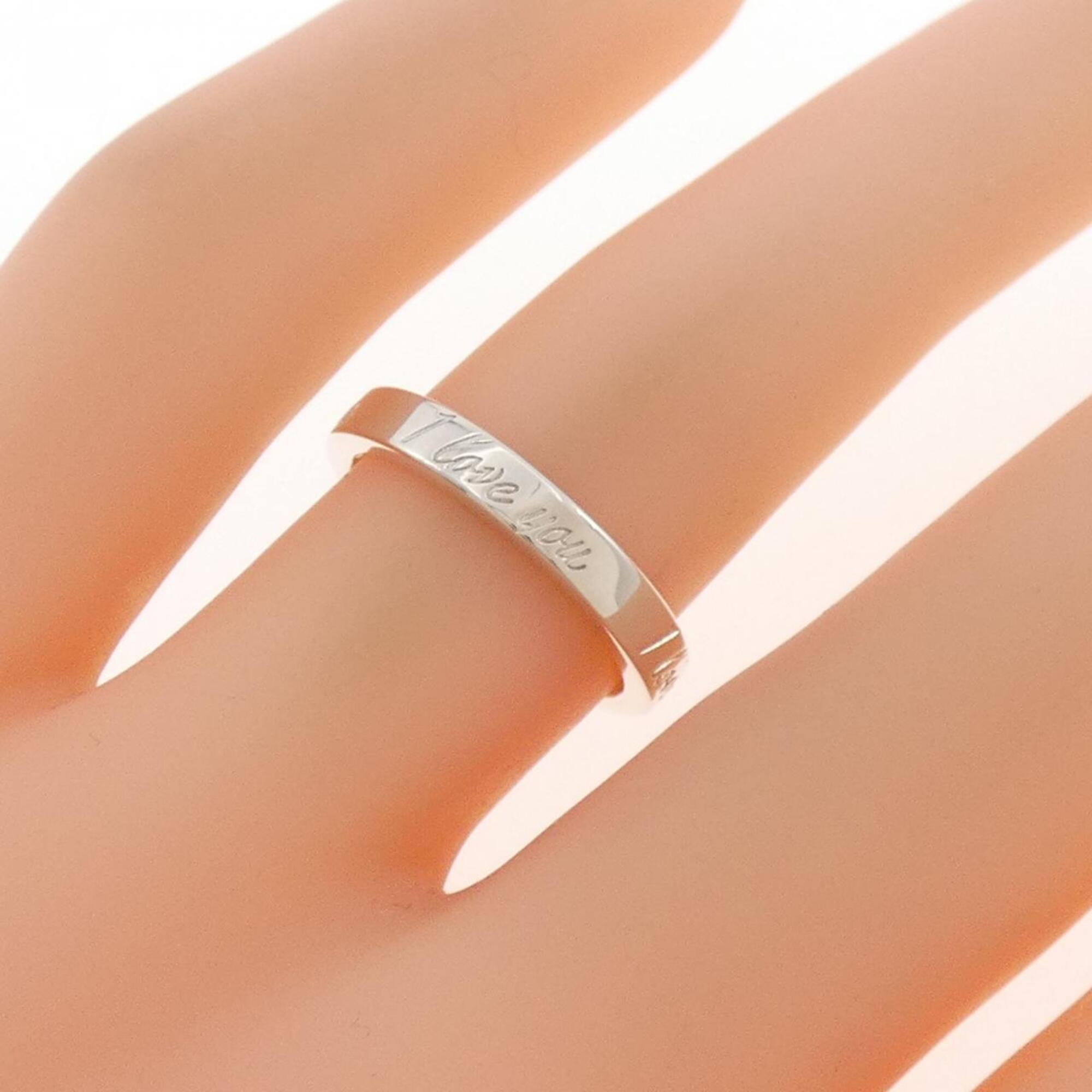 Tiffany Silver Silver 925 Band Ring (Pre-Owned)