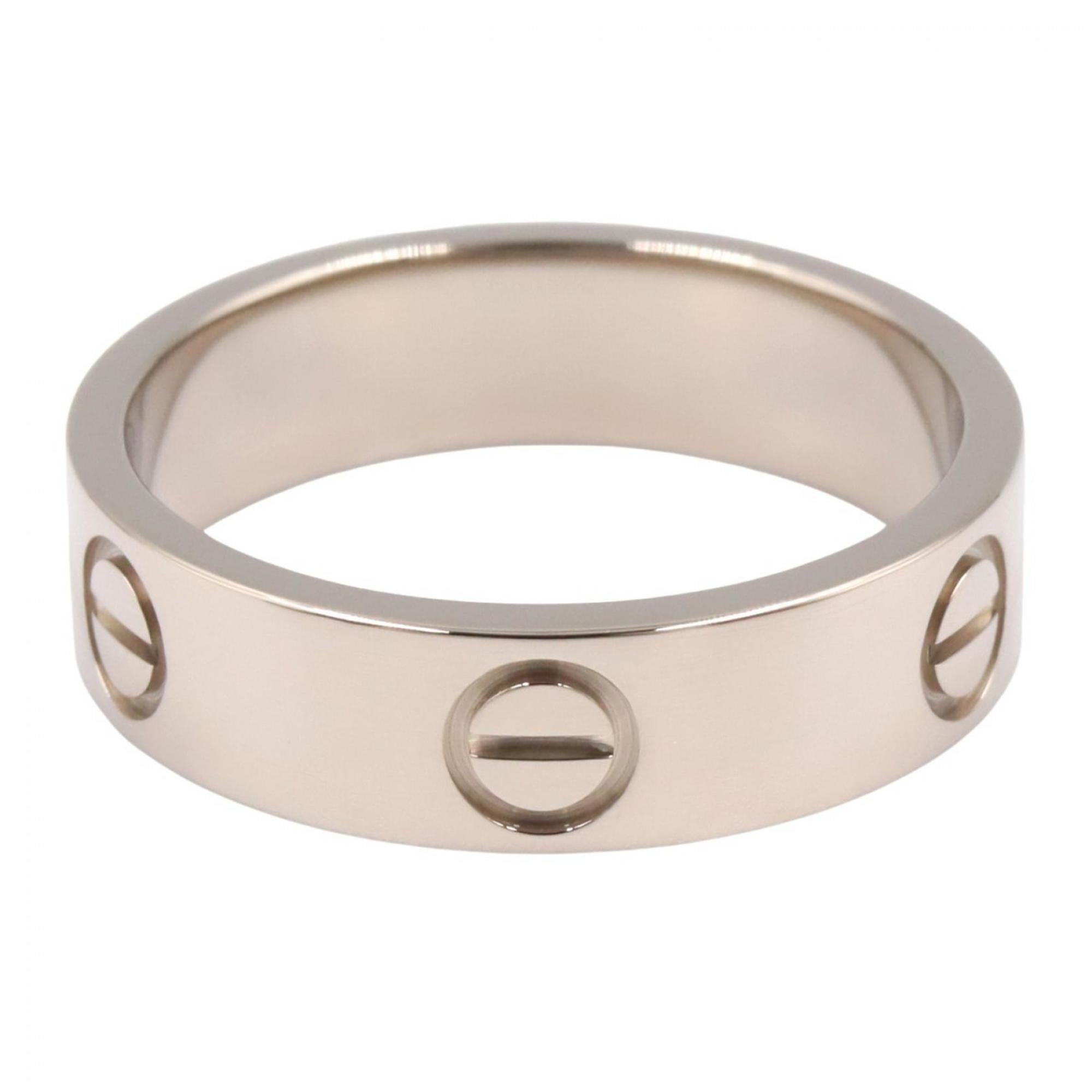 Cartier Silver White Gold (18K) Band Ring (Pre-Owned)