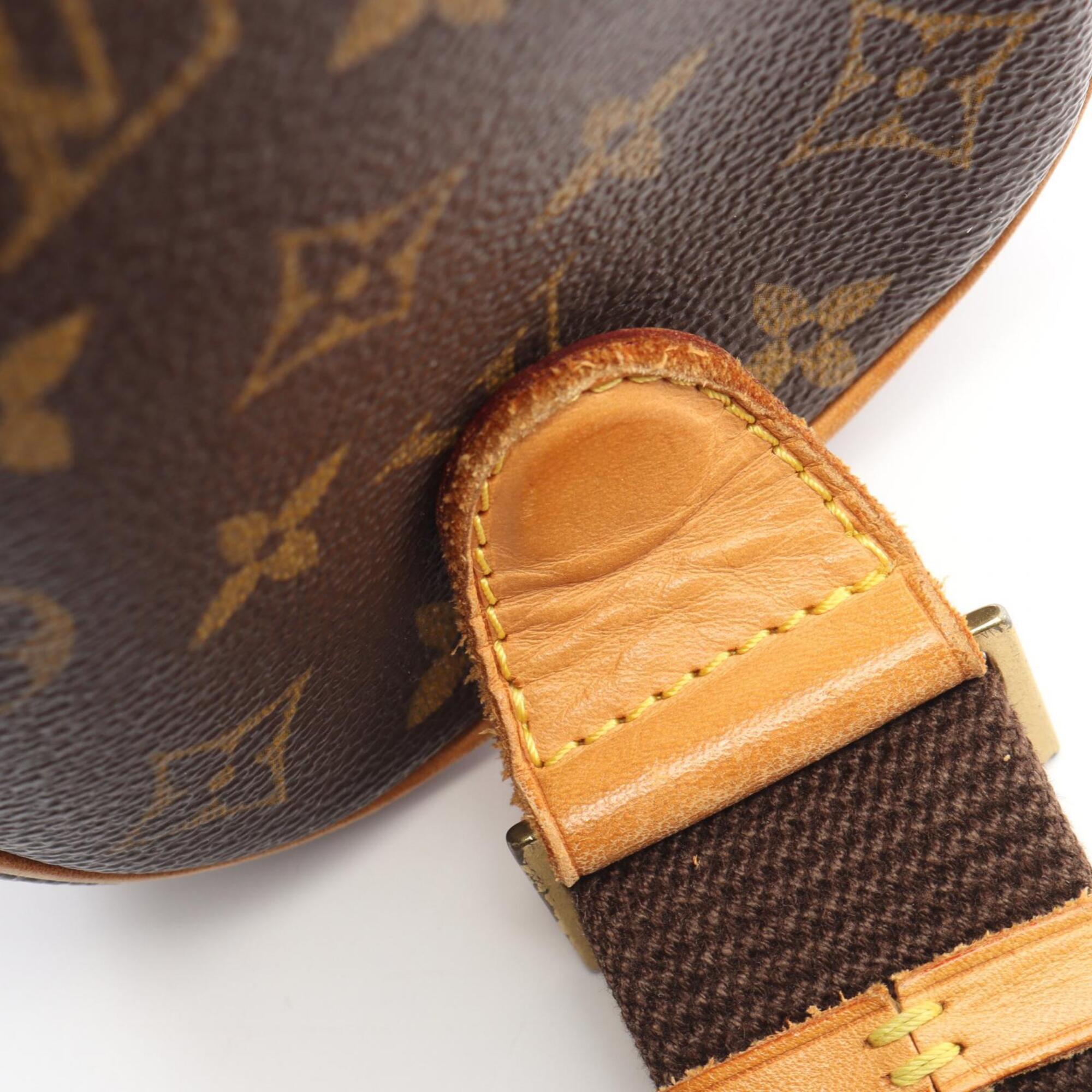Louis Vuitton Brown Monogram Coated Canvas Leather Fanny Pack Sling Bag (Pre-Owned)