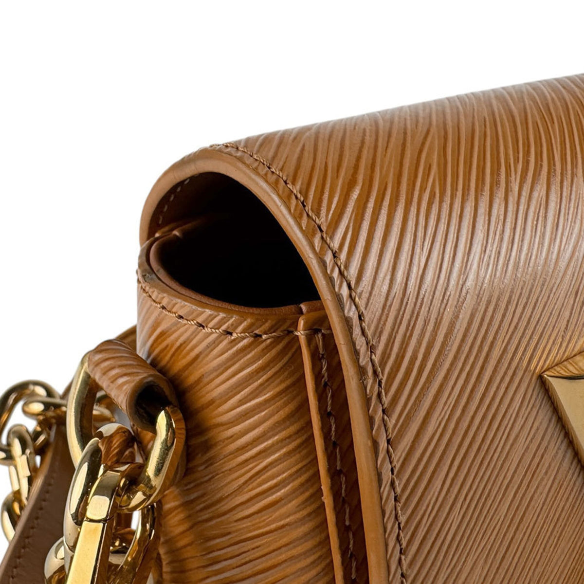 Louis Vuitton Camel Epi Leather Shoulder Bag (Pre-Owned)