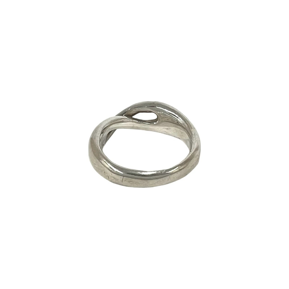 Tiffany Silver Silver 925 Band Ring (Pre-Owned)